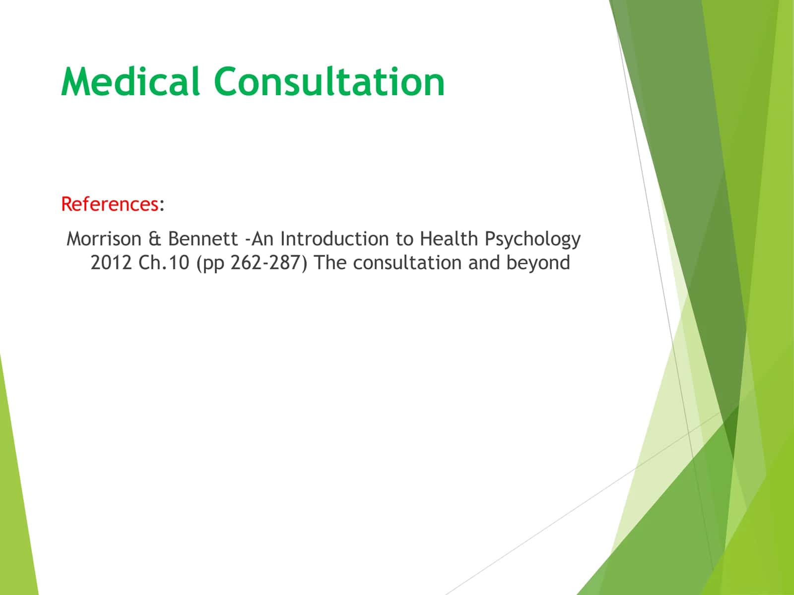 Medical consultation 3