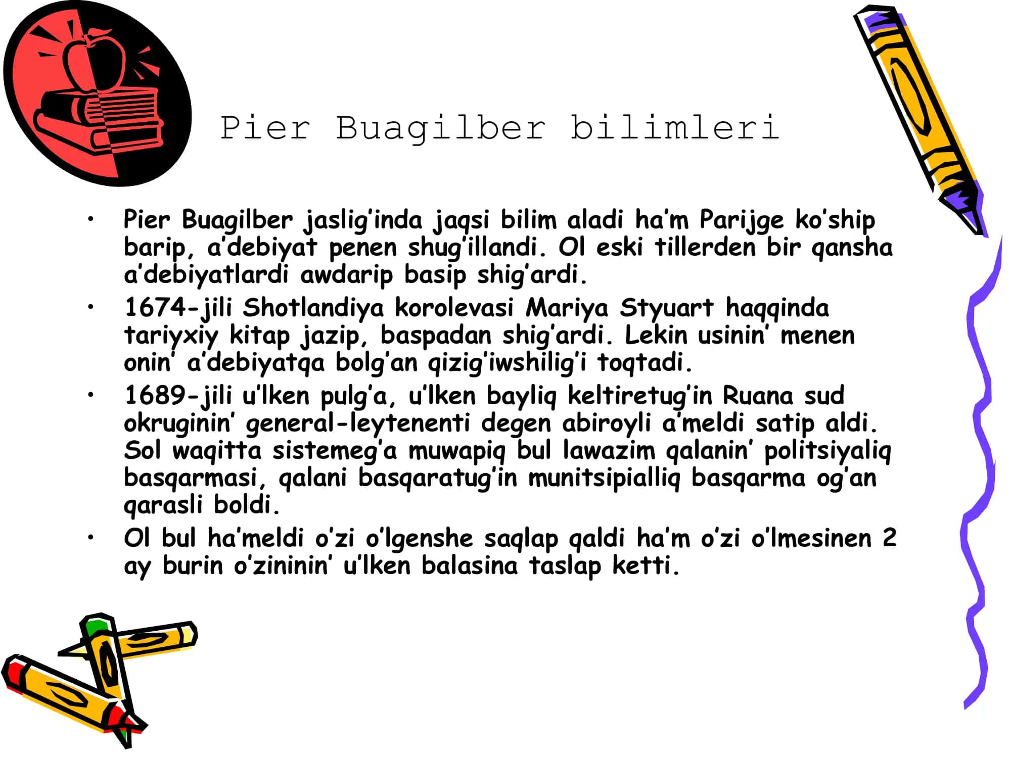 P.Buagilberdin’ ekonomikaliq ko’z qaraslari 3