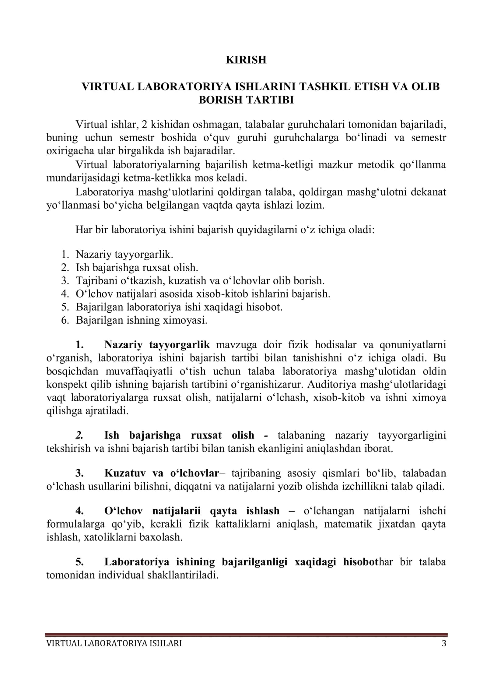 VIRTUAL LABORATORIYA ISHLARI 3