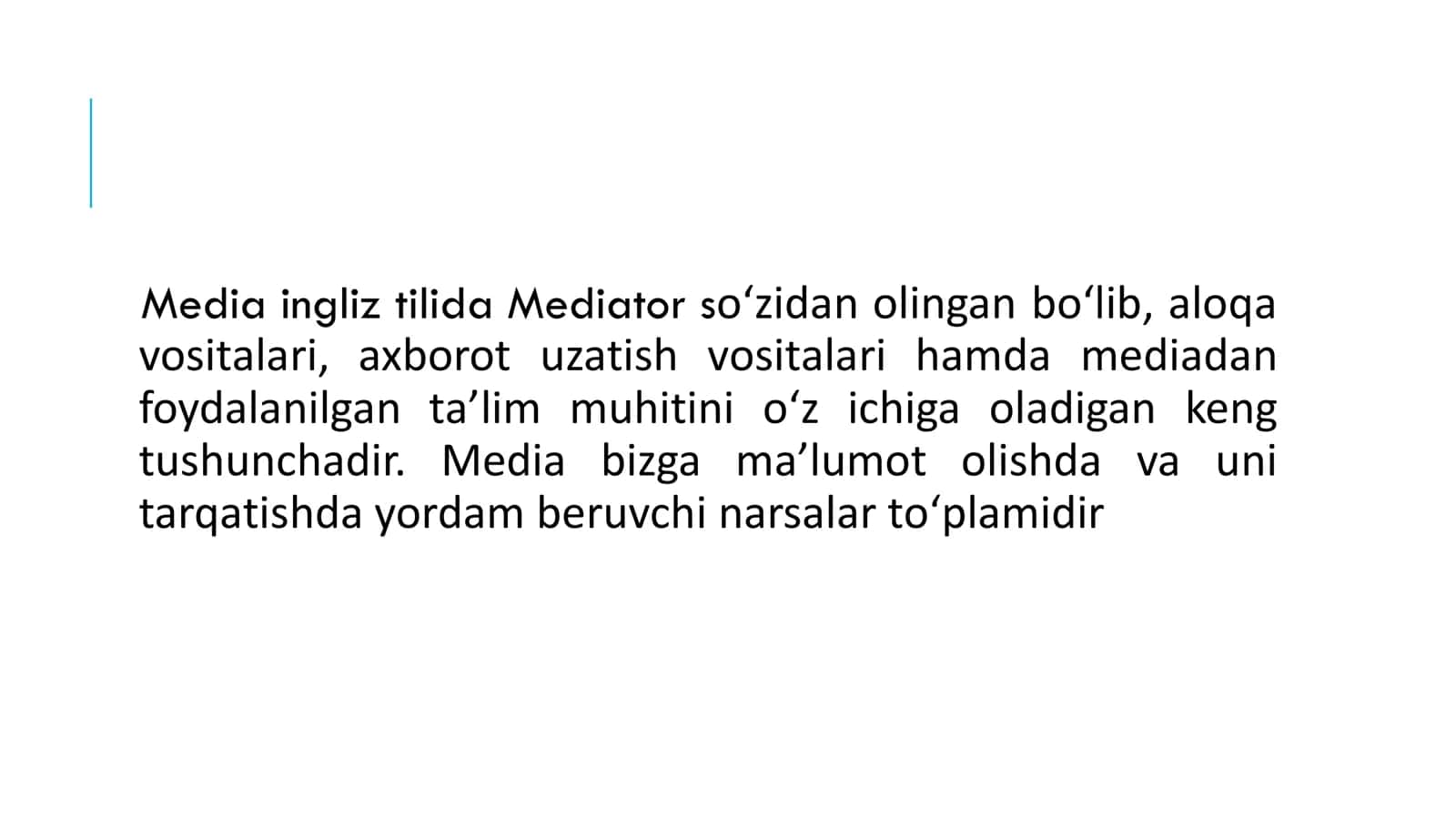 OMMAVIY KOMMUNIKATSIYALARNING TA'SIRI MEXANIZMLAR VA TEXNOLOGIYALAR. 3