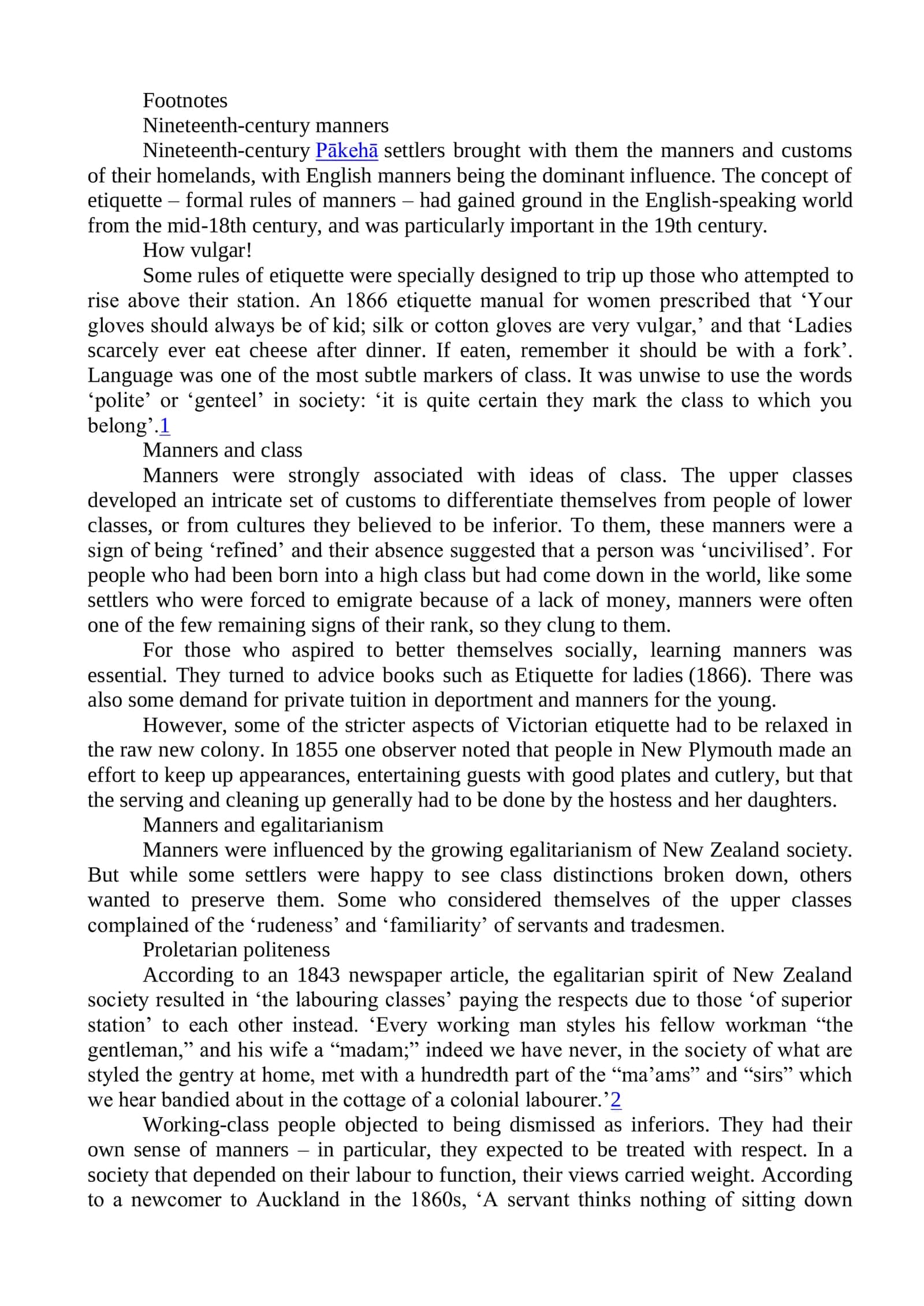 Behaviors and Manners 3