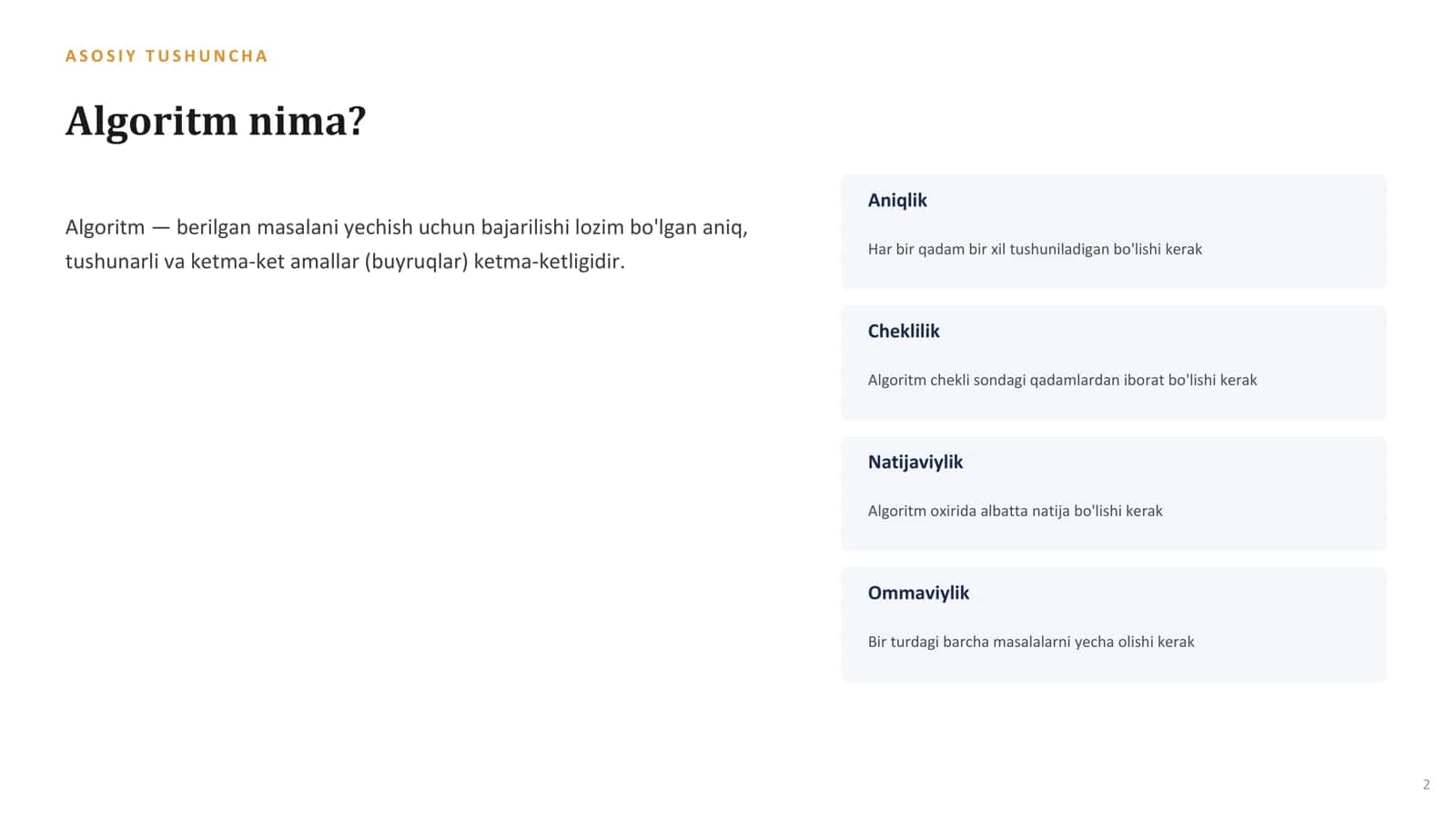 Masalalarning algoritmini tuzish va Visual Basic dasturlash tilida dastur tuzish 3