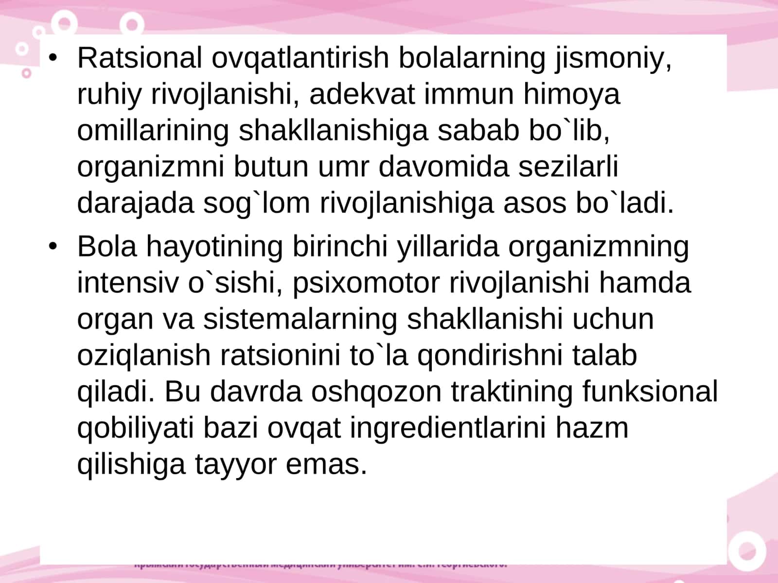 Bolalarda ovqatlanish holatini baholash 3