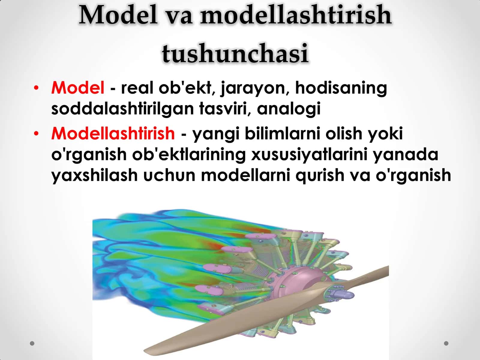 Model va modellashtirish tushunchasi 3
