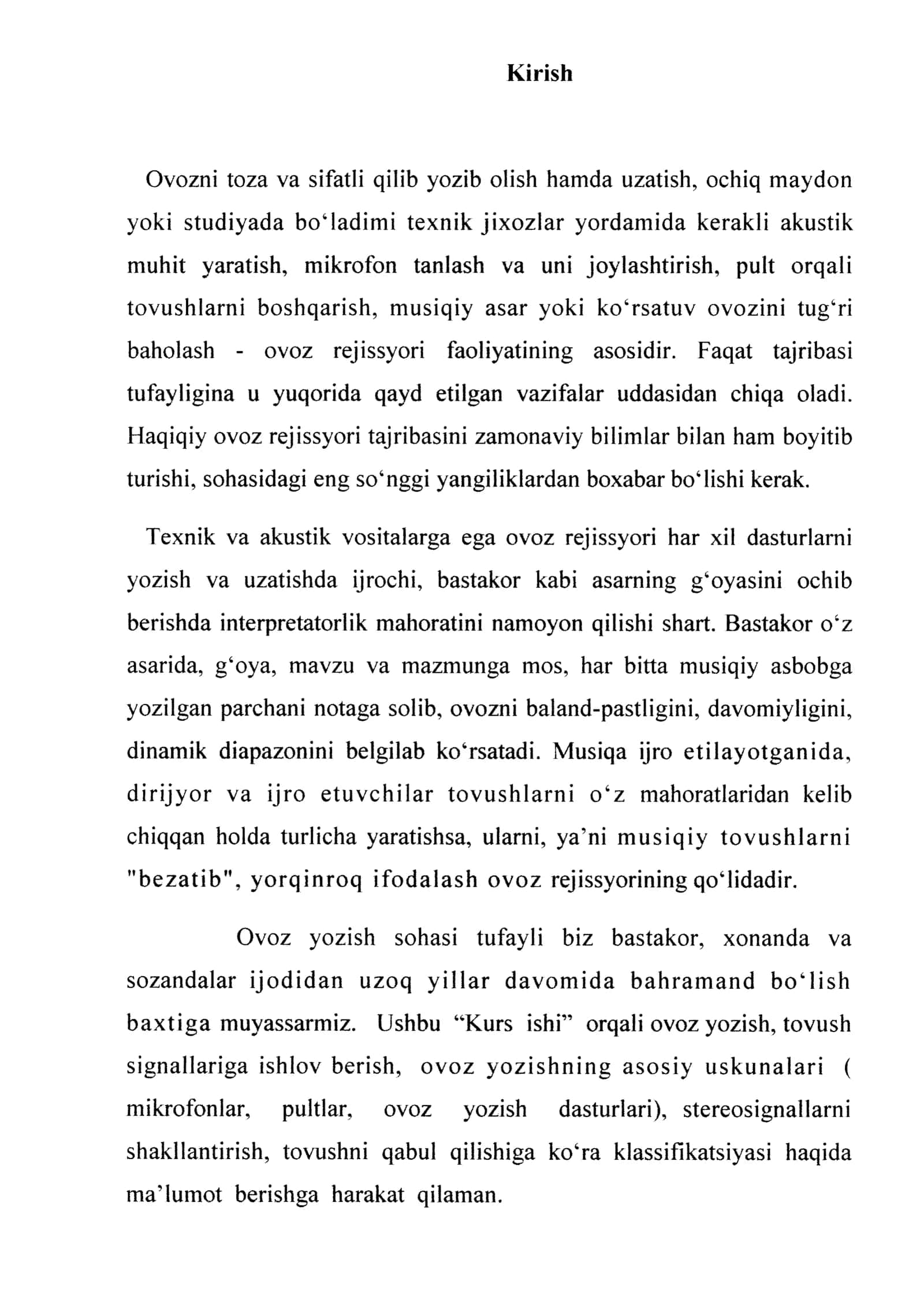 OYOZ YOZISH STUDIYASI JIHOZLARI VA UNING TURLARI 3