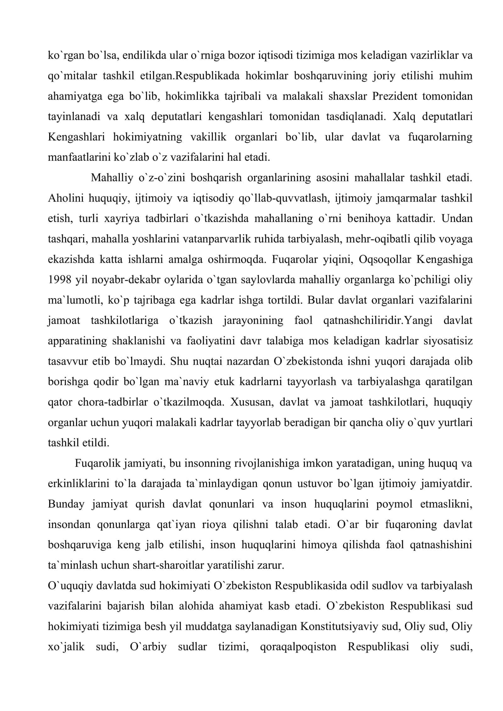 O`zbеkistonda davlat mustaqilligining qo`lga kiritilishi va uning tarixiy ahamiyati 3