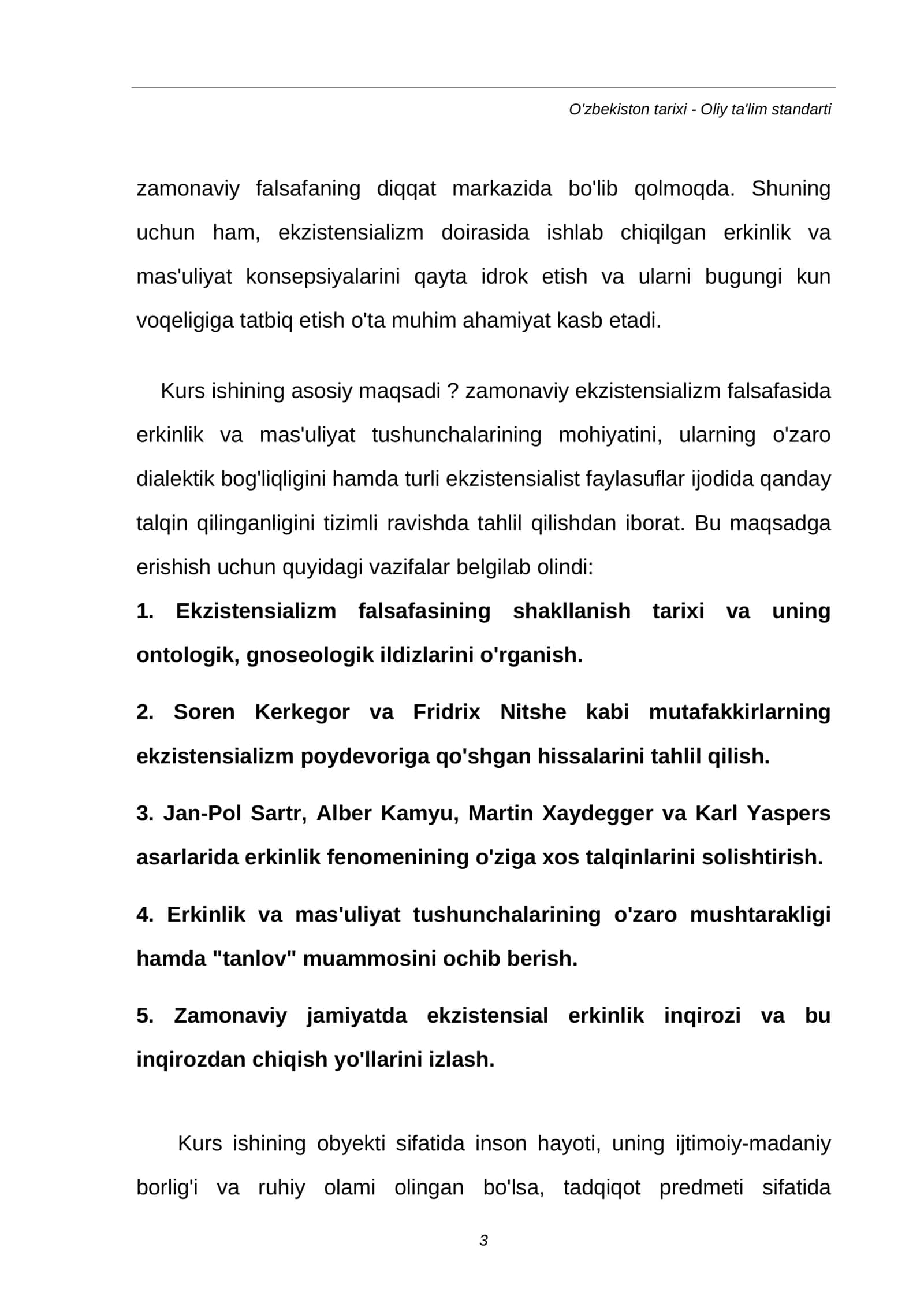 Zamonaviy ekzistensializm falsafasida erkinlik va mas'uliyat 3