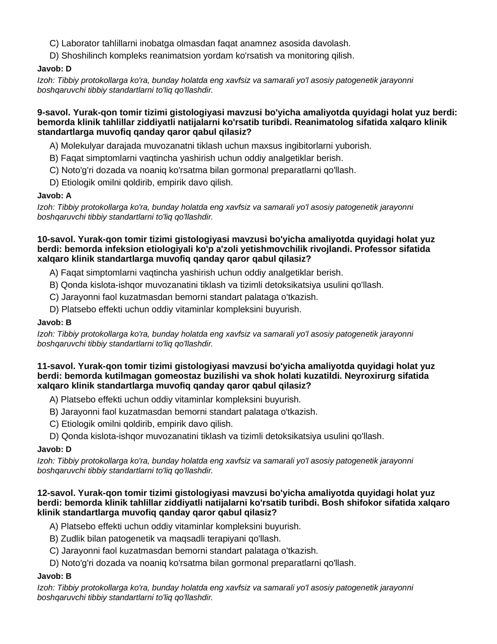 YURAK-QON TOMIR TIZIMI GISTOLOGIYASI - 2-QISM 3