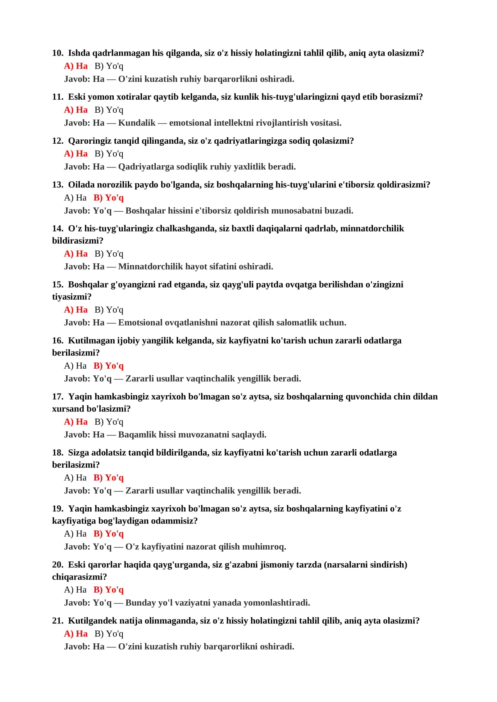 BOSHQARUV PSIXOLOGIYASI FANIDAN TESTLAR 3