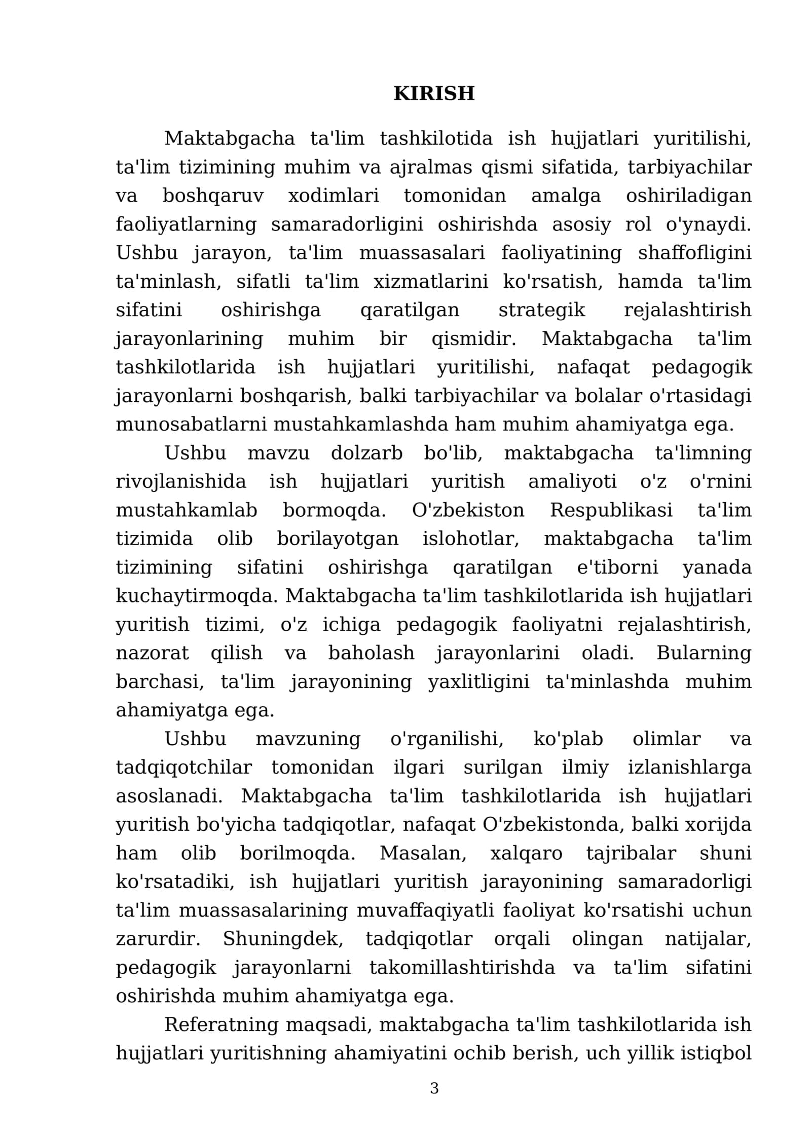 Maktabgacha ta'limda ish hujjatlari yuritilishi 3
