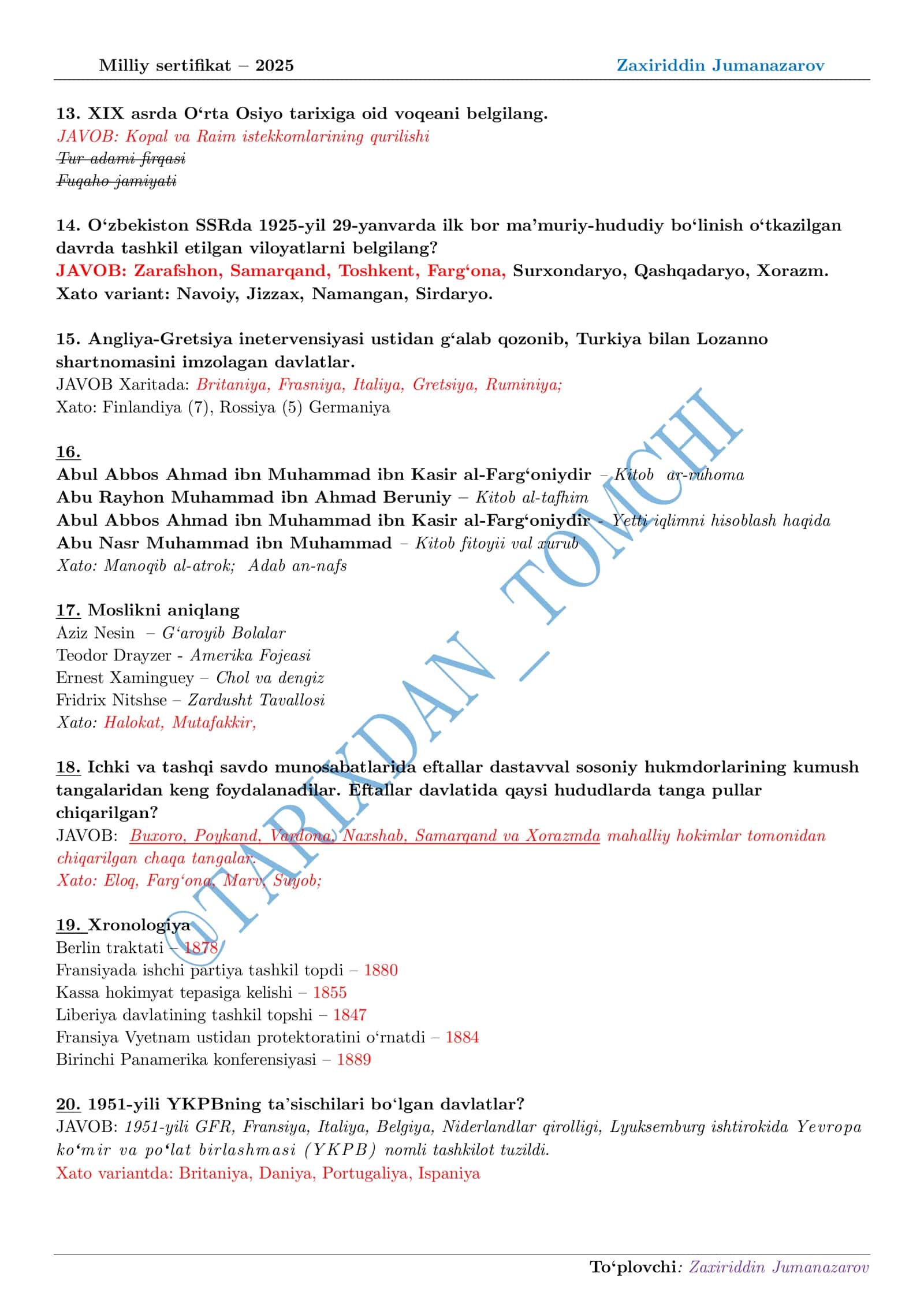 Milliy sertifikat – 2025 3