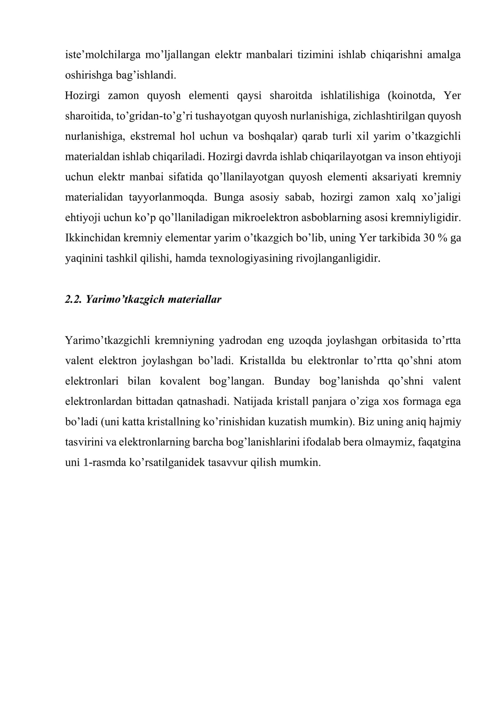 YARIMO’TKAZGICHLI MATERIALLARNING OPTIK VA FIZIK XOSSALARI 3