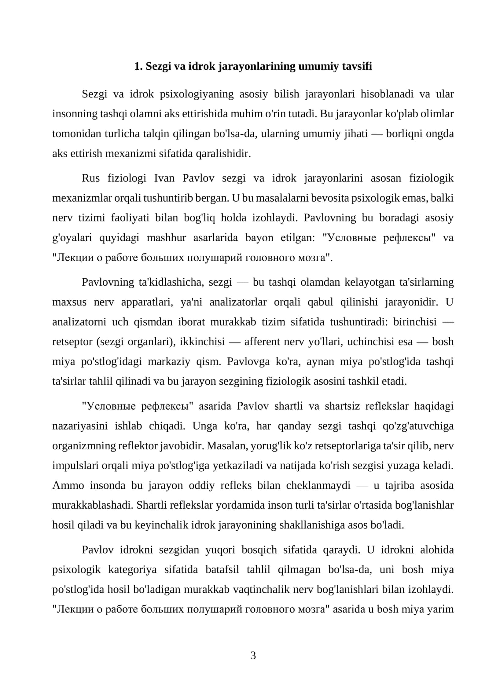 Sezgi va idrok buzilishlari 3