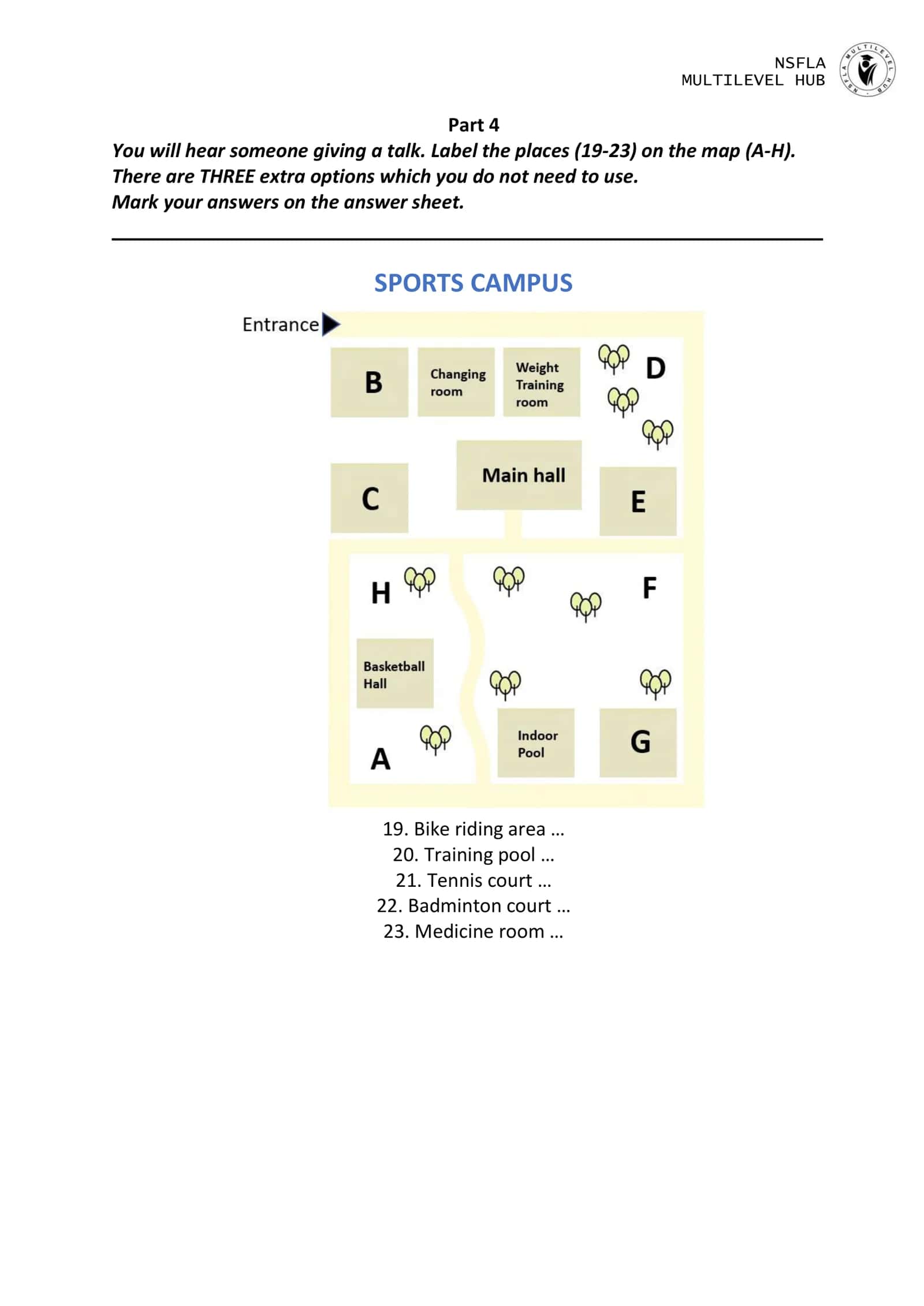 NSFLA Listening Paper 3