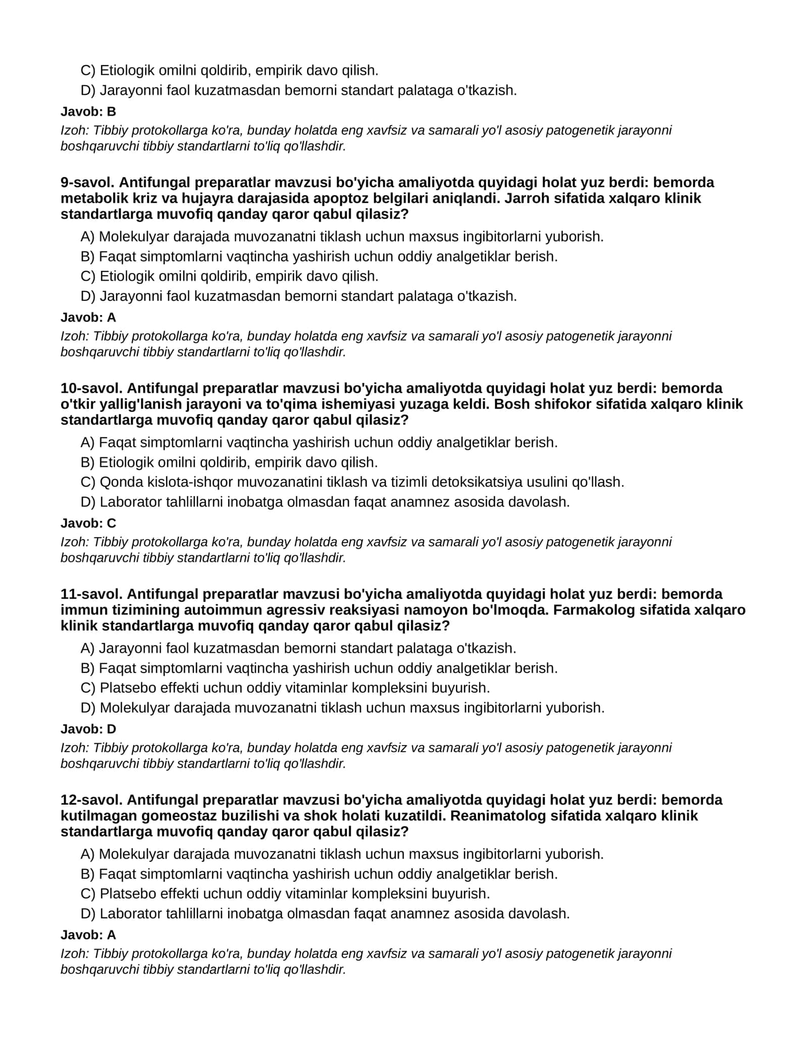 ANTIFUNGAL PREPARATLAR - 2-QISM 3