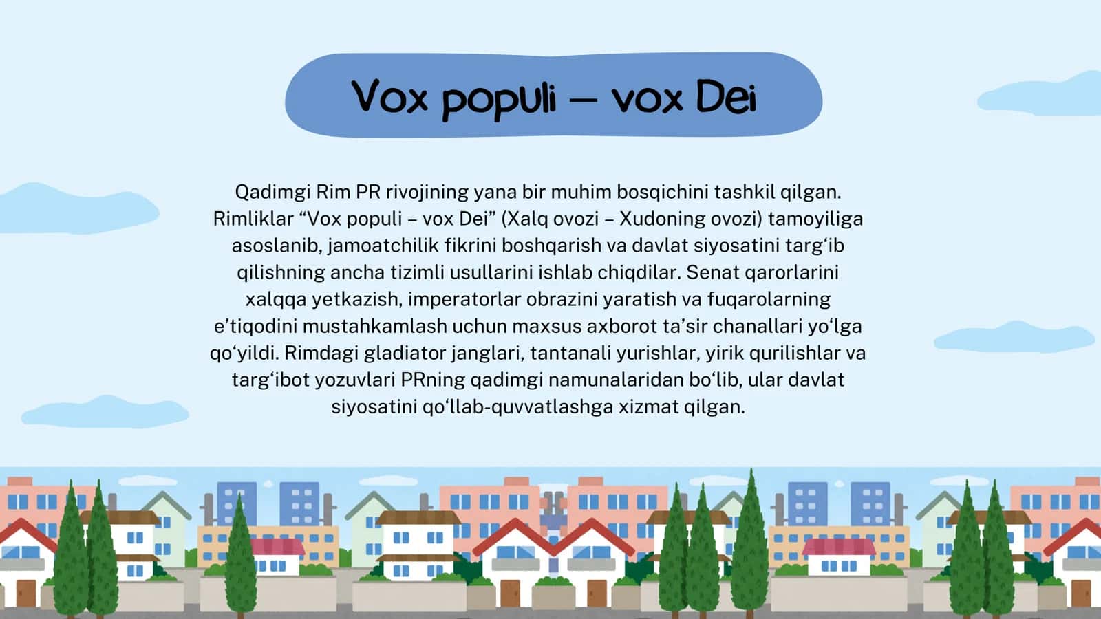 Jamoatchilik bilan aloqalar tarixi 3