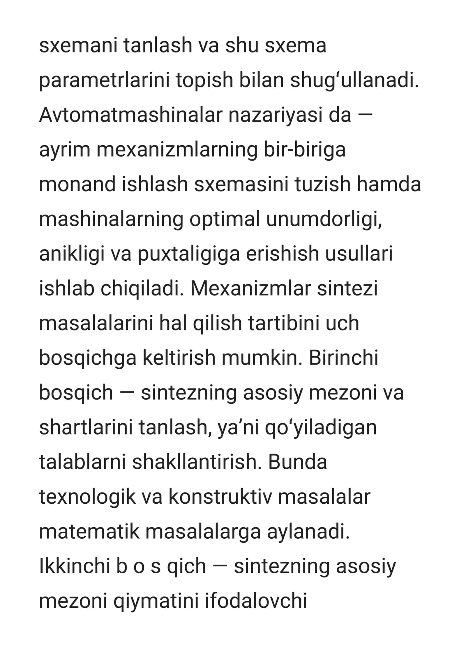 Mexanizmlar nazariyasi 3