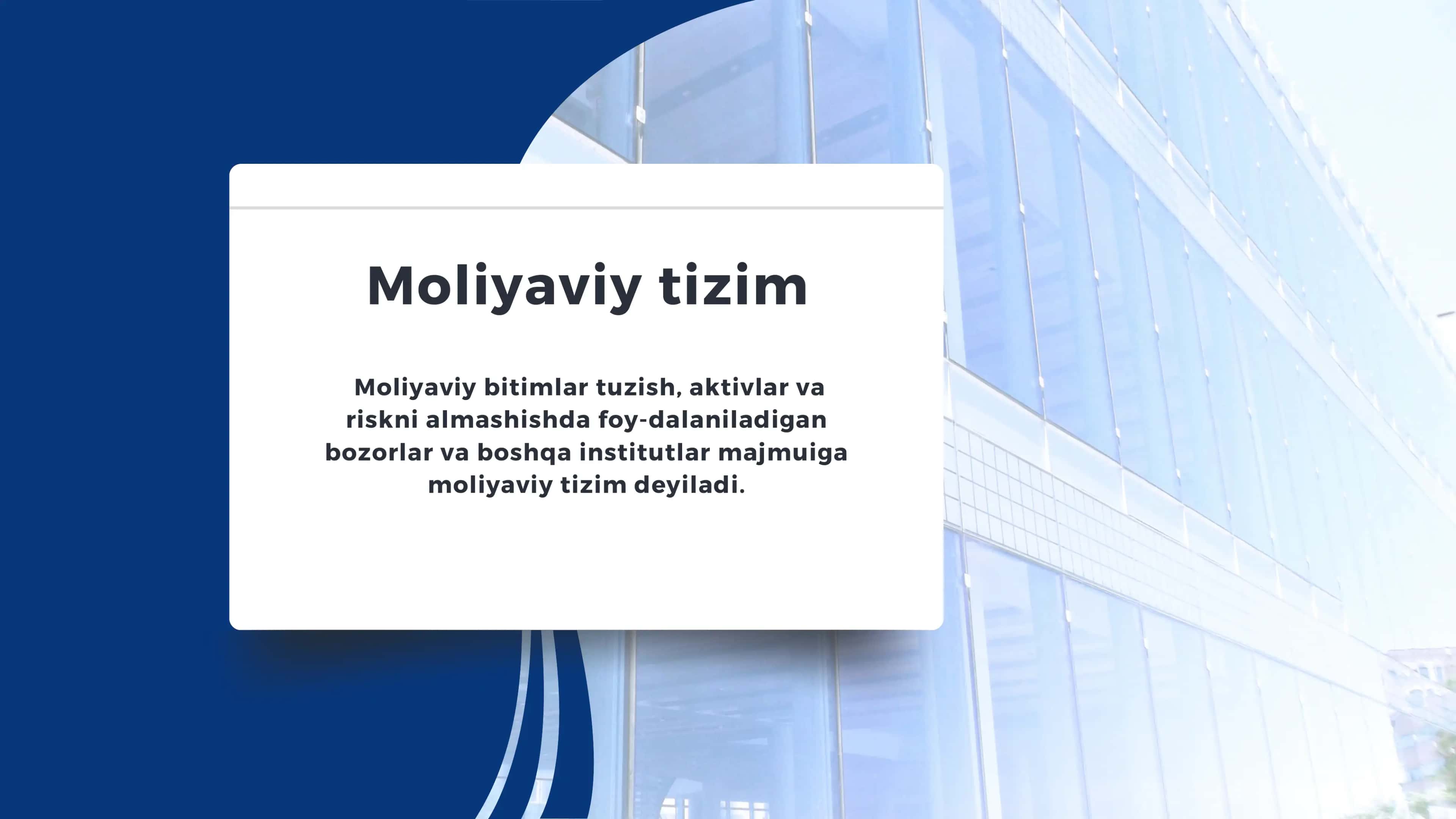 Moliyaviy tizim 3