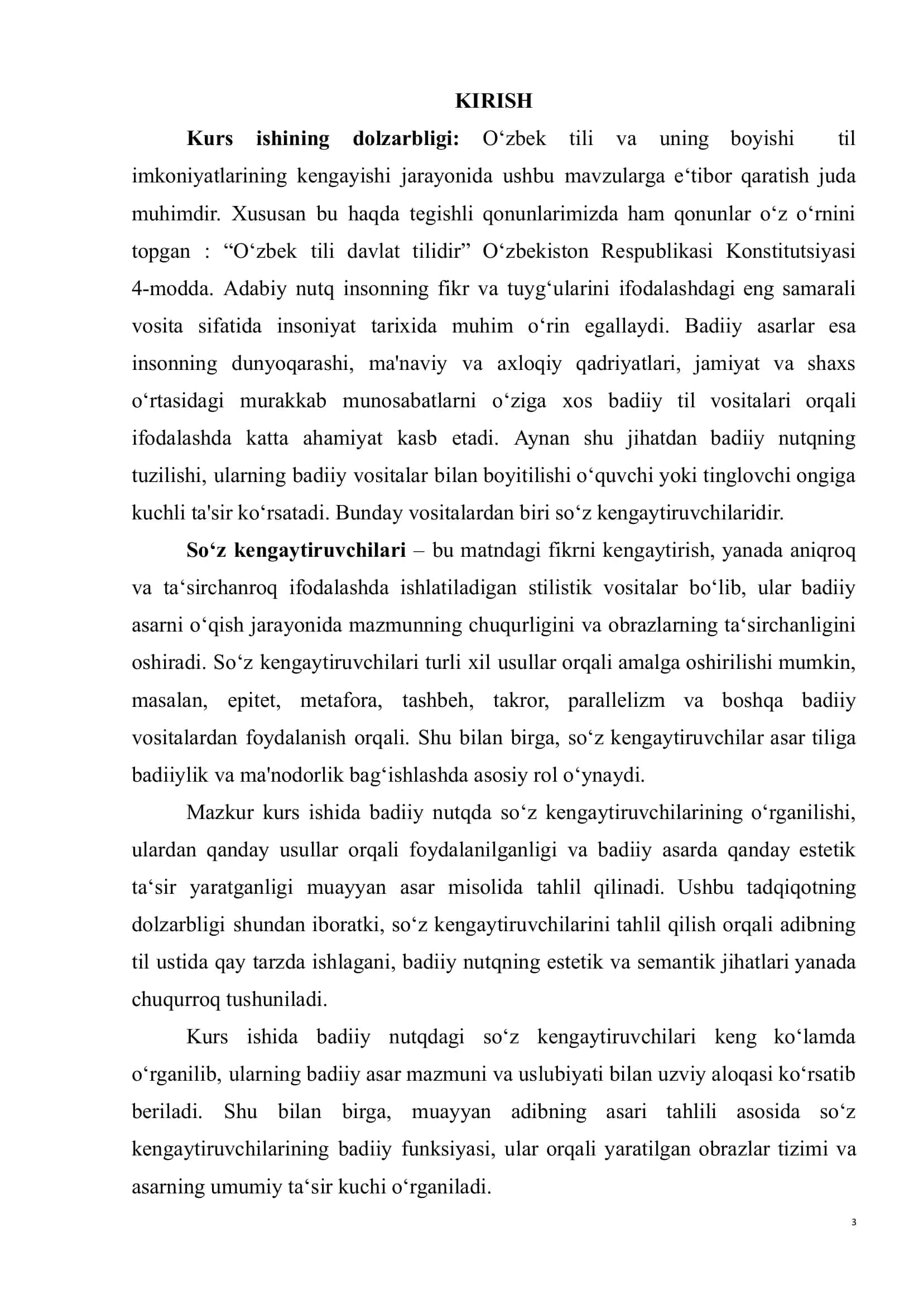 Badiiy Nutqda So'z Kengaytuvchilari 3