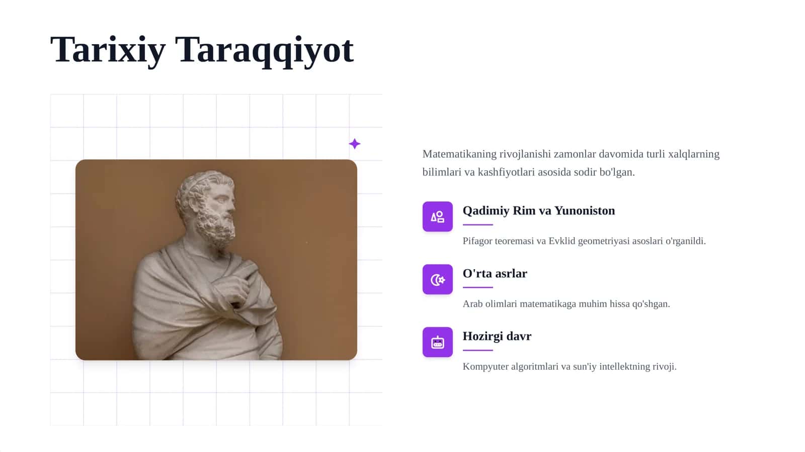 Matematika boʻyicha Taqdimot 3