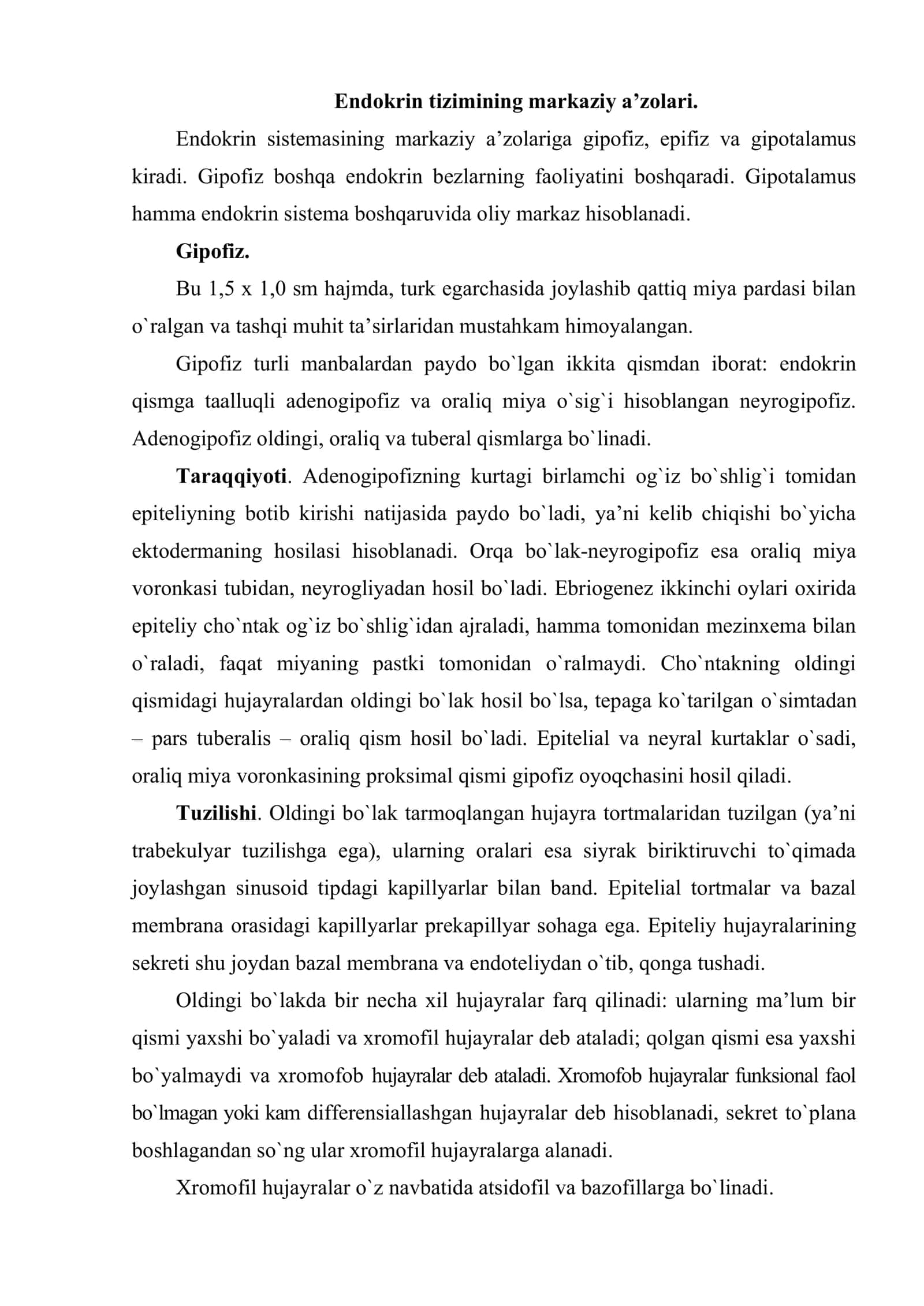 Endokrin tizimi 3