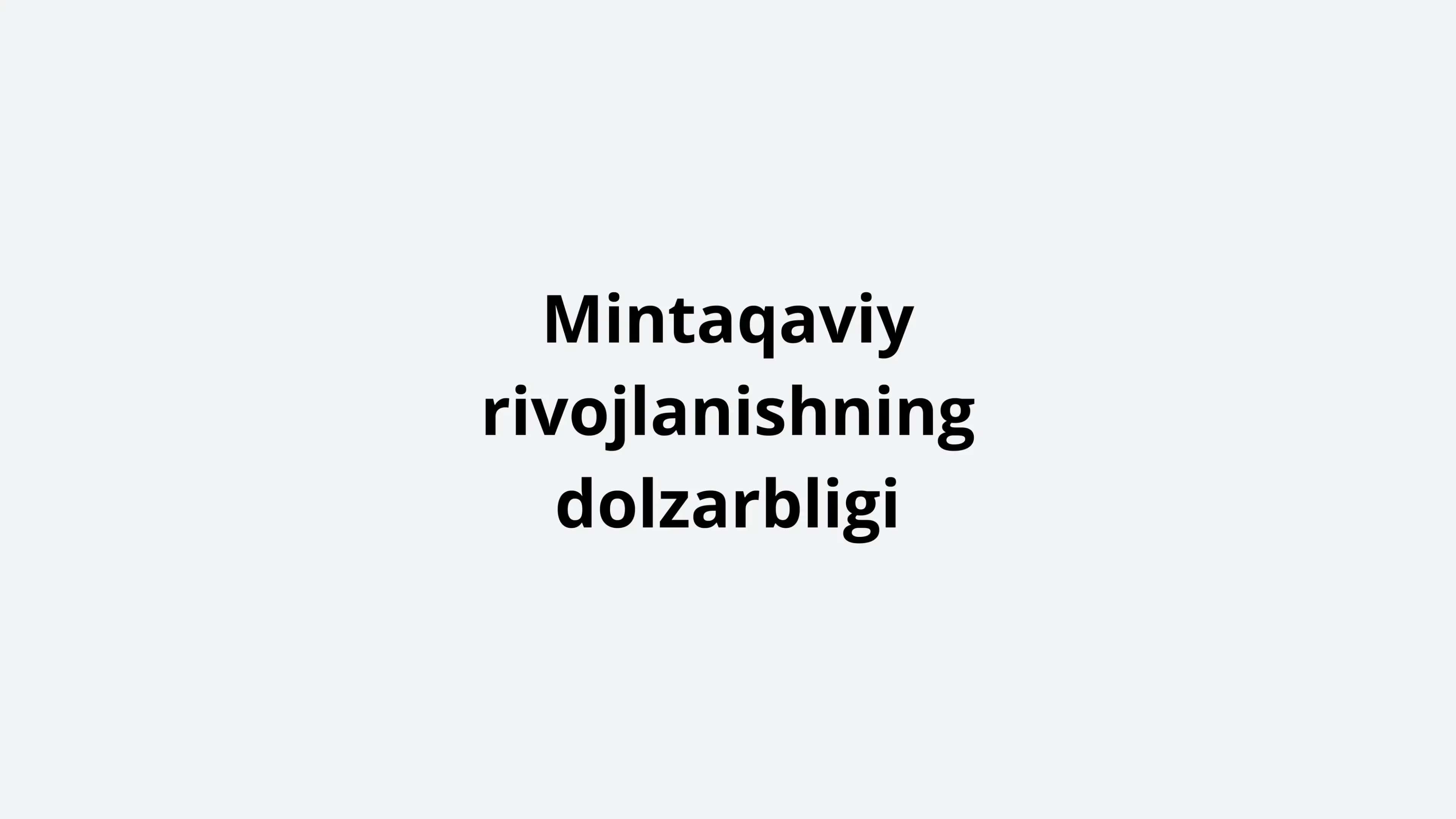 Hukumat va institutlarning mintaqaviy rivojlanishdagi roli 3