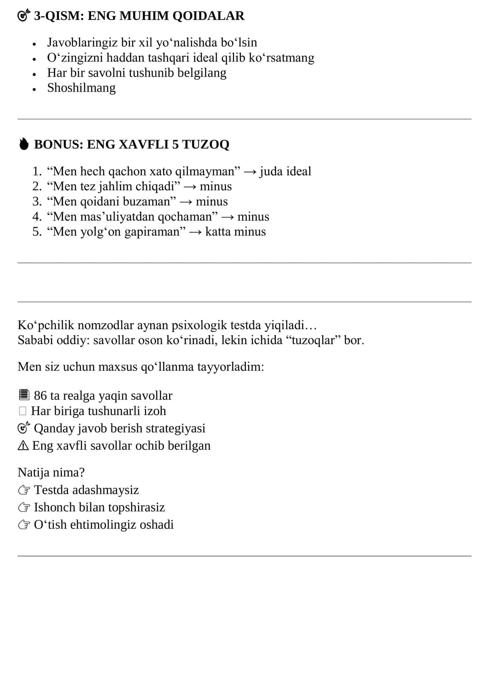 Psixologik Test Bojxona Ishlariga 3