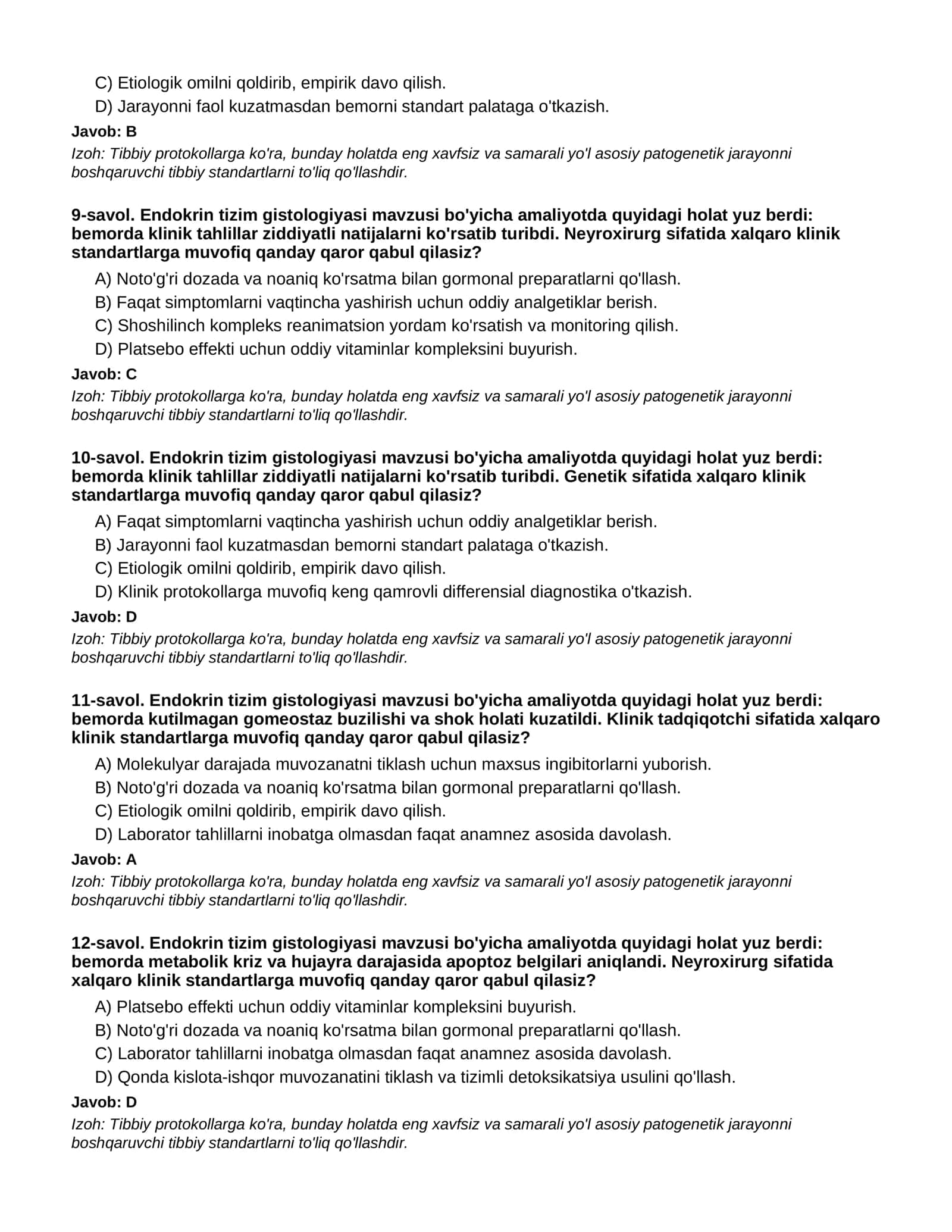 ENDOKRIN TIZIM GISTOLOGIYASI - 3-QISM 3