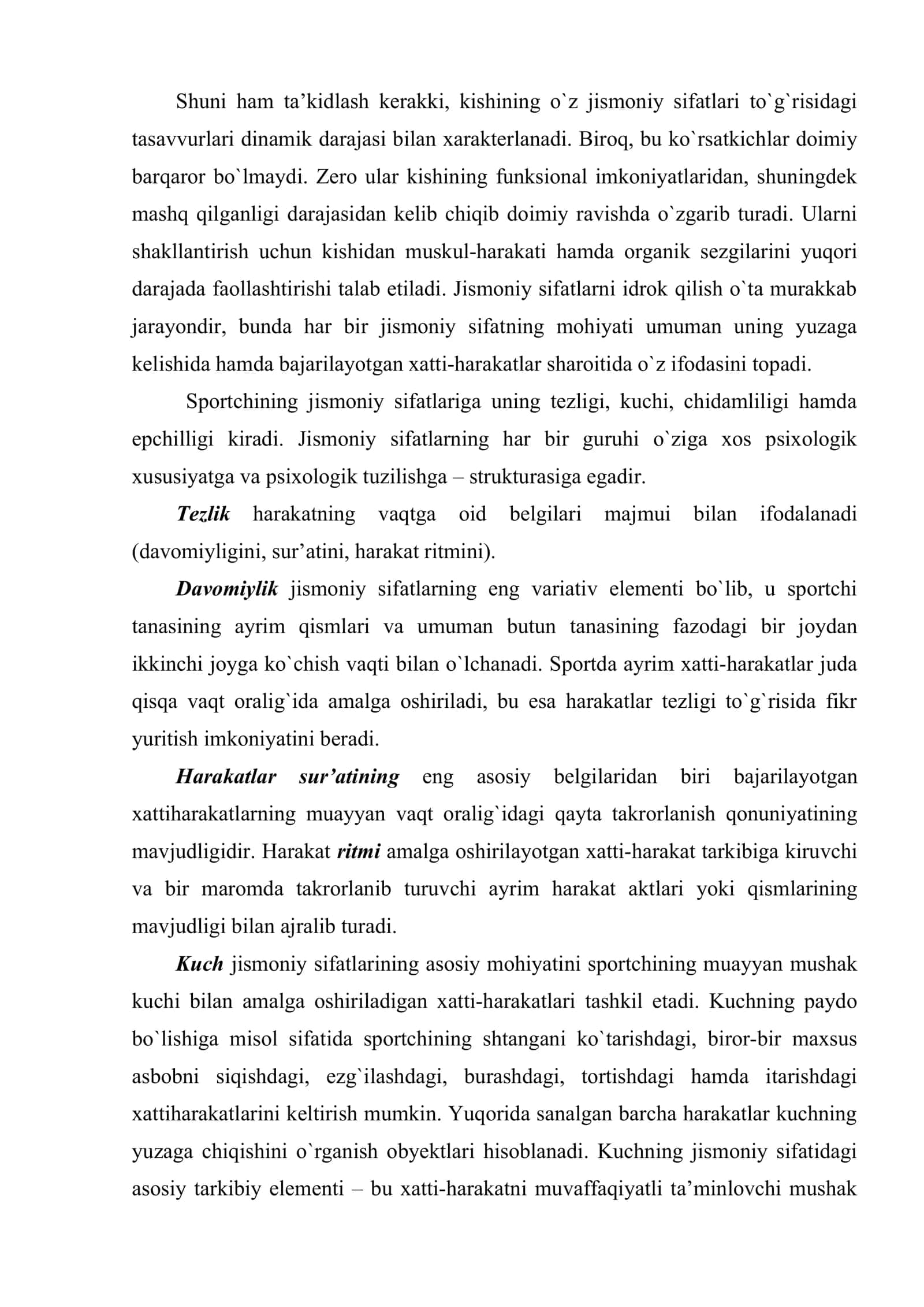 Sportchini jismoniy tayyorlashning psixologik asoslari 3