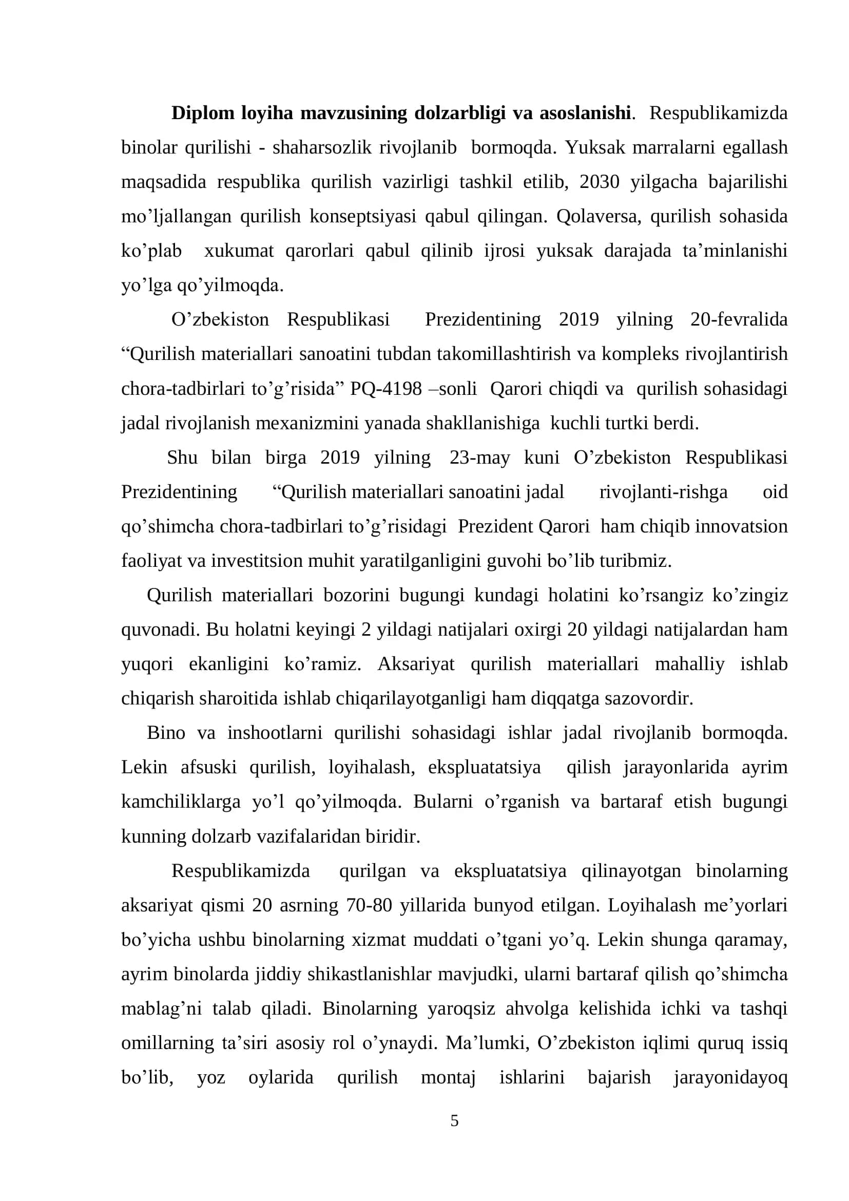 Beton konstruksiyali binolar konstruksiyalarining deformativ xossalariga ichki va tashqi omillarning ta‟sirini o‟rganish 3