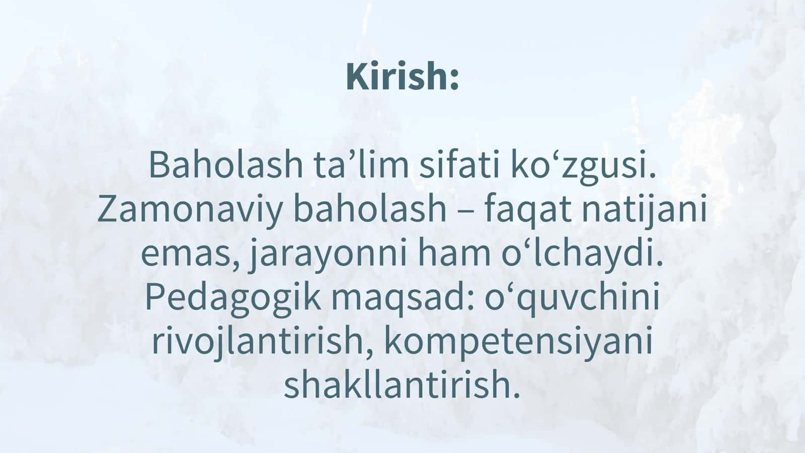 Rivojlangan mamlakatlar ta‘lim tizimida nazorat qilish va baholashning zamonaviy ko‘rinishi. 3