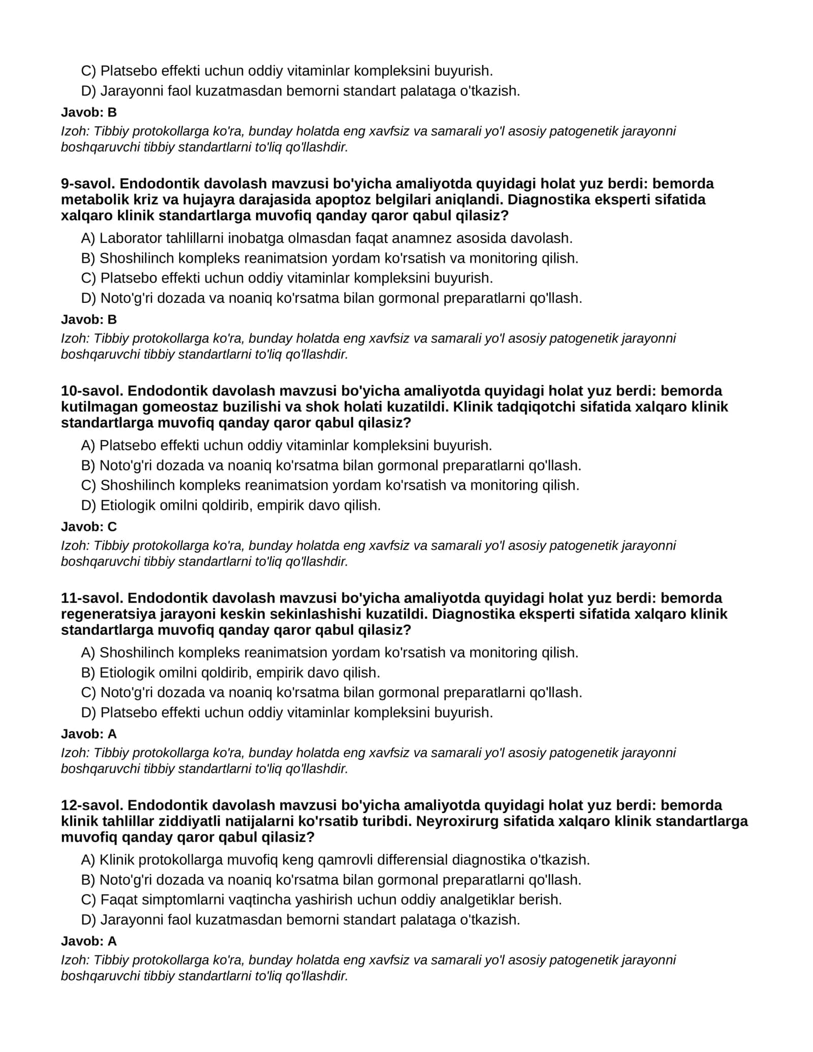 ENDODONTIK DAVOLASH - 3-QISM 3