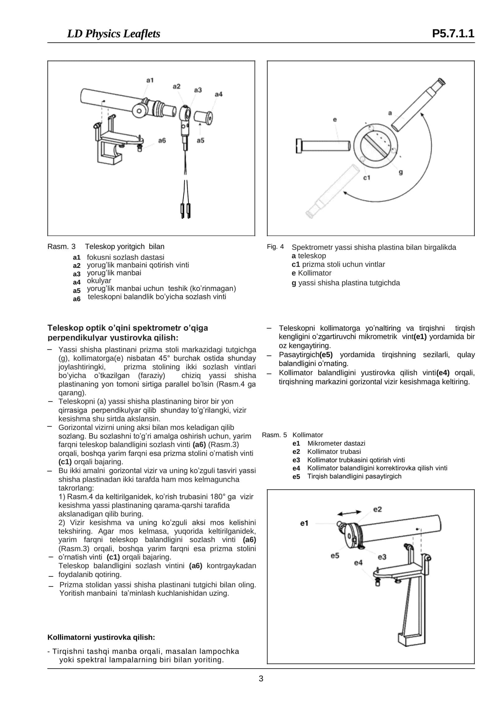 Optika Bilan O'lchash 3