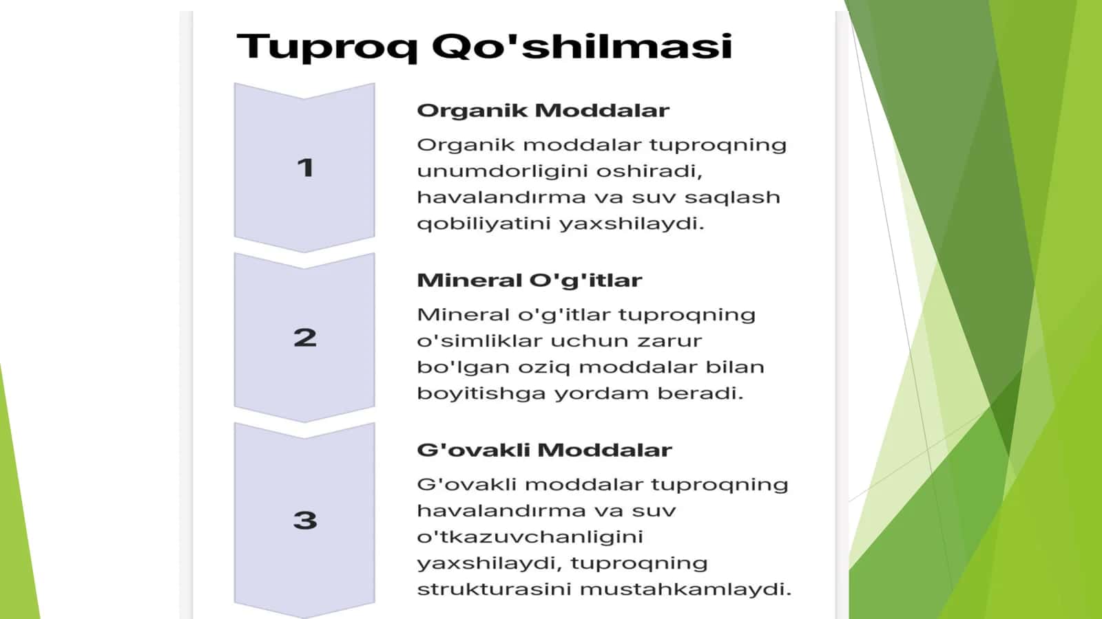 TUPROQ MORFOLOGIYASI 3