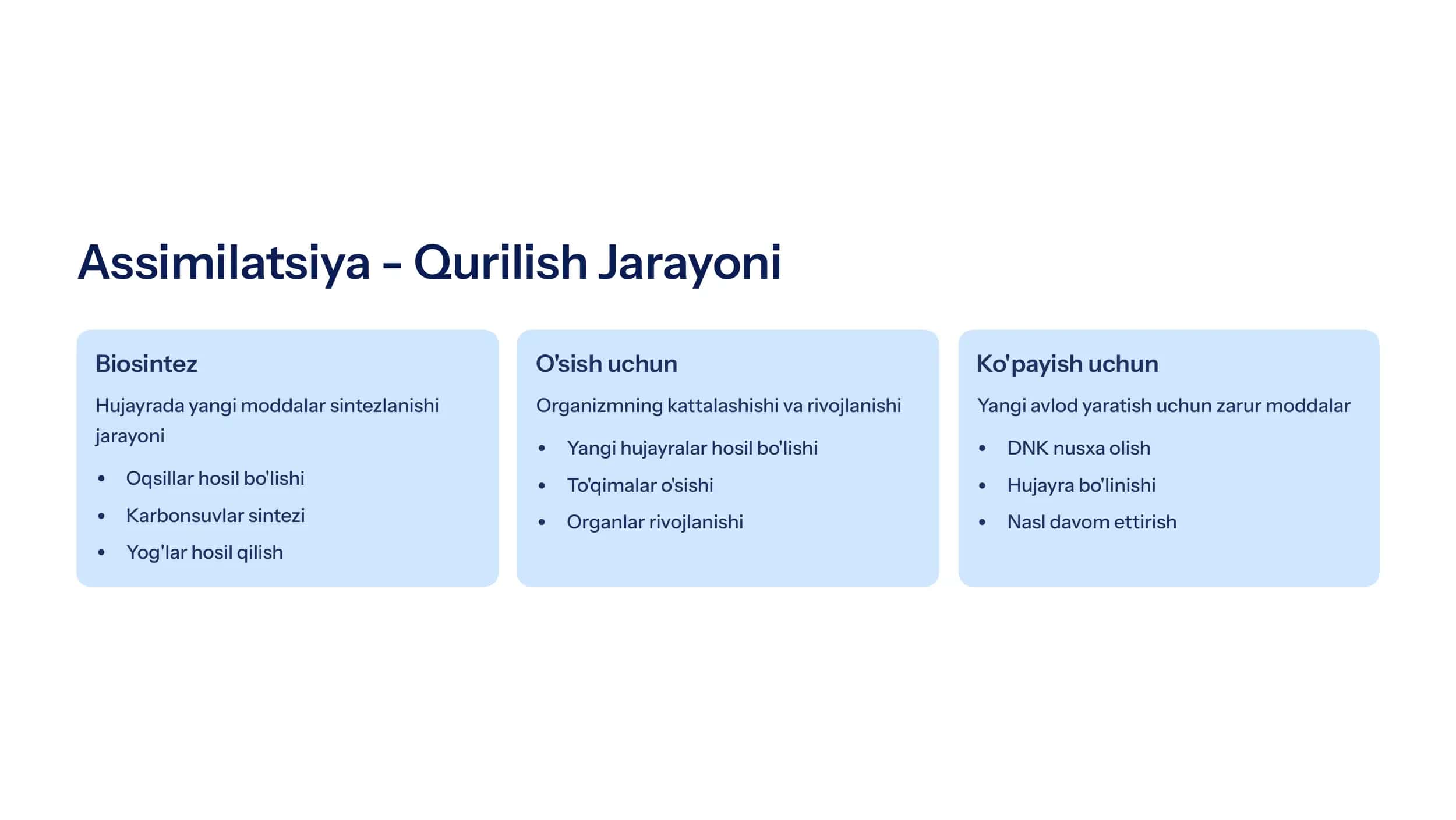 Hujayra va Organizmning Hayotiy Xossalari 3