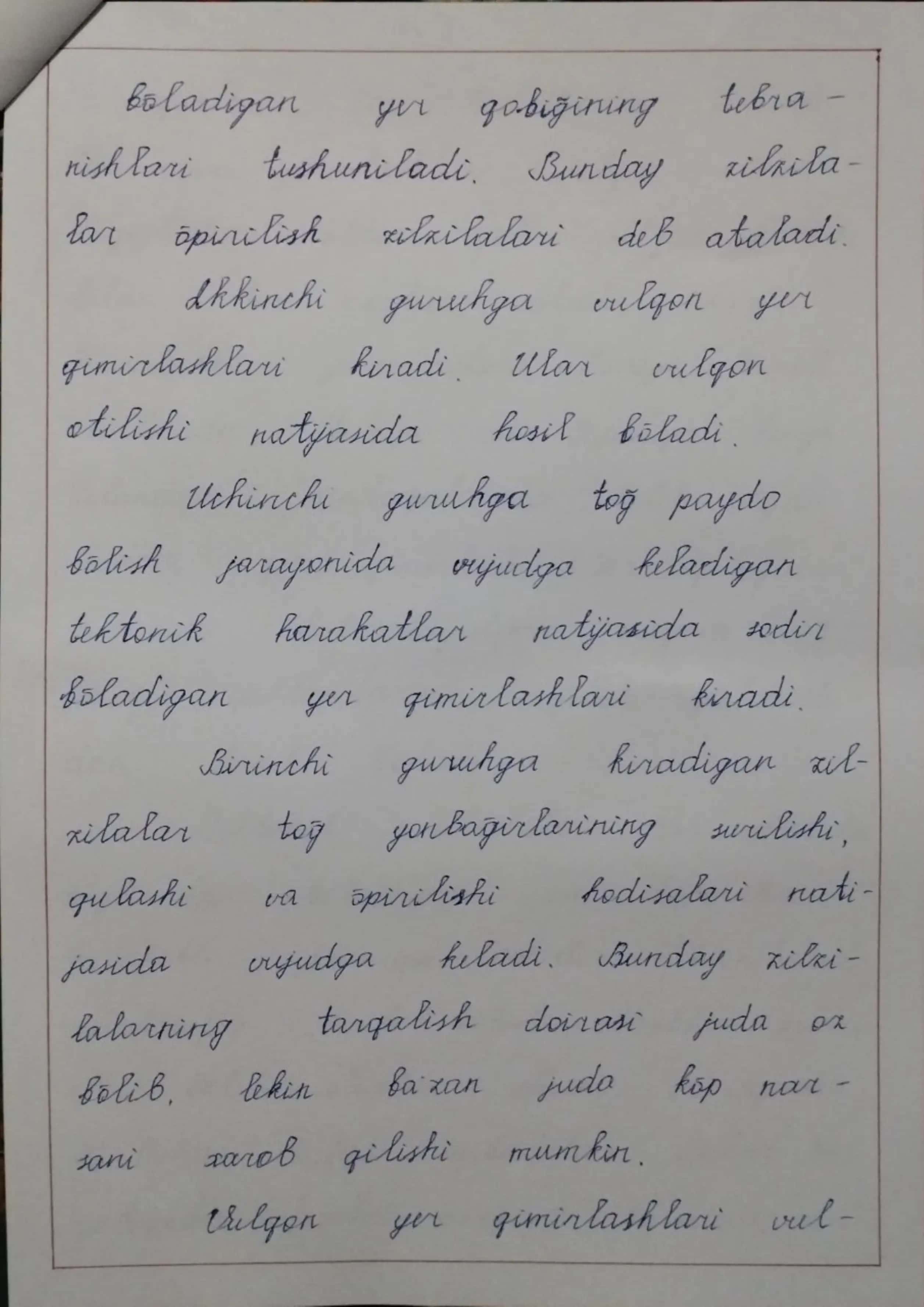 Seysmik hodisalar va zilzila 3