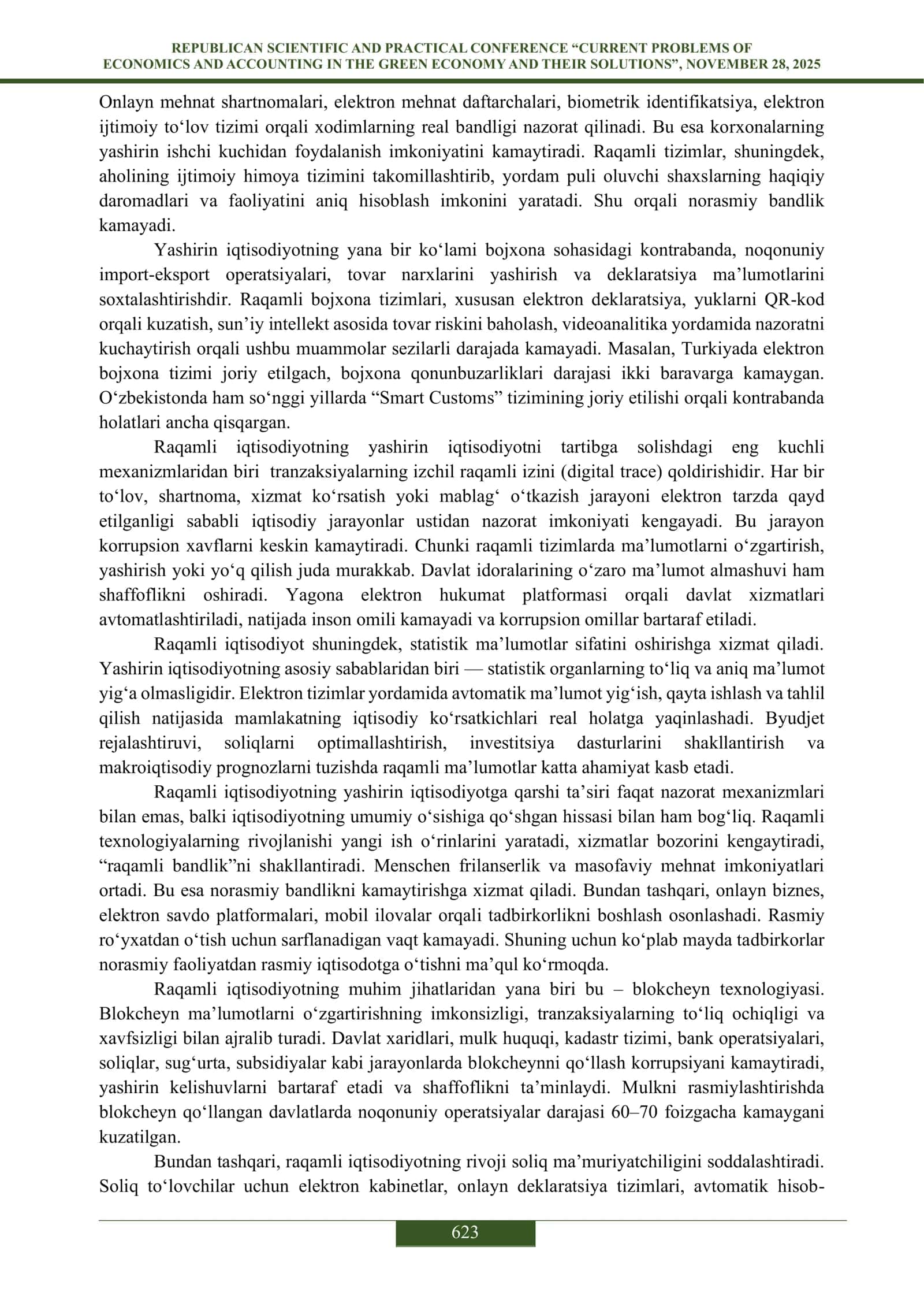 Raqamli iqtisodiyotning yashirin iqtisodiyotni tartibga solishdagi ahamiyati 3