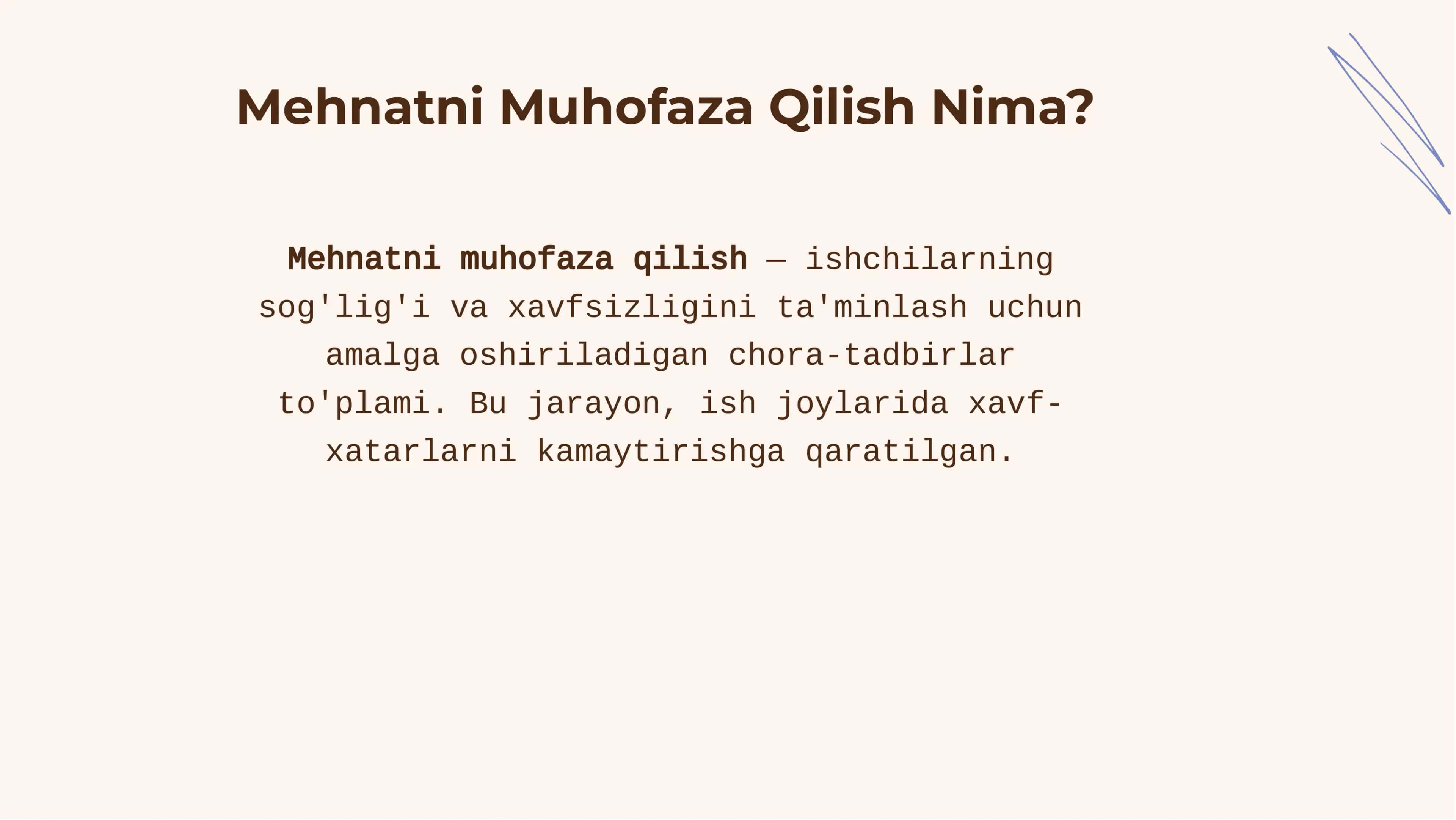 Mehnatni Muhofaza Qilish va Sanoat Xavfsizligi Boshqaruv Tizimi 3