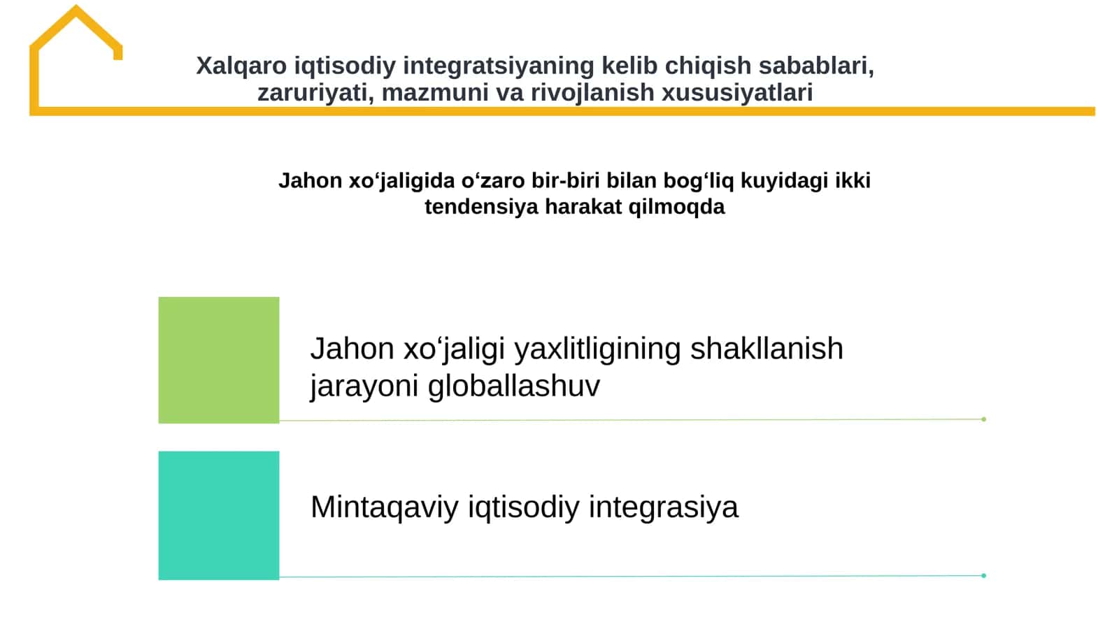Xalqaro iqtisodiy integratsiyasi 3