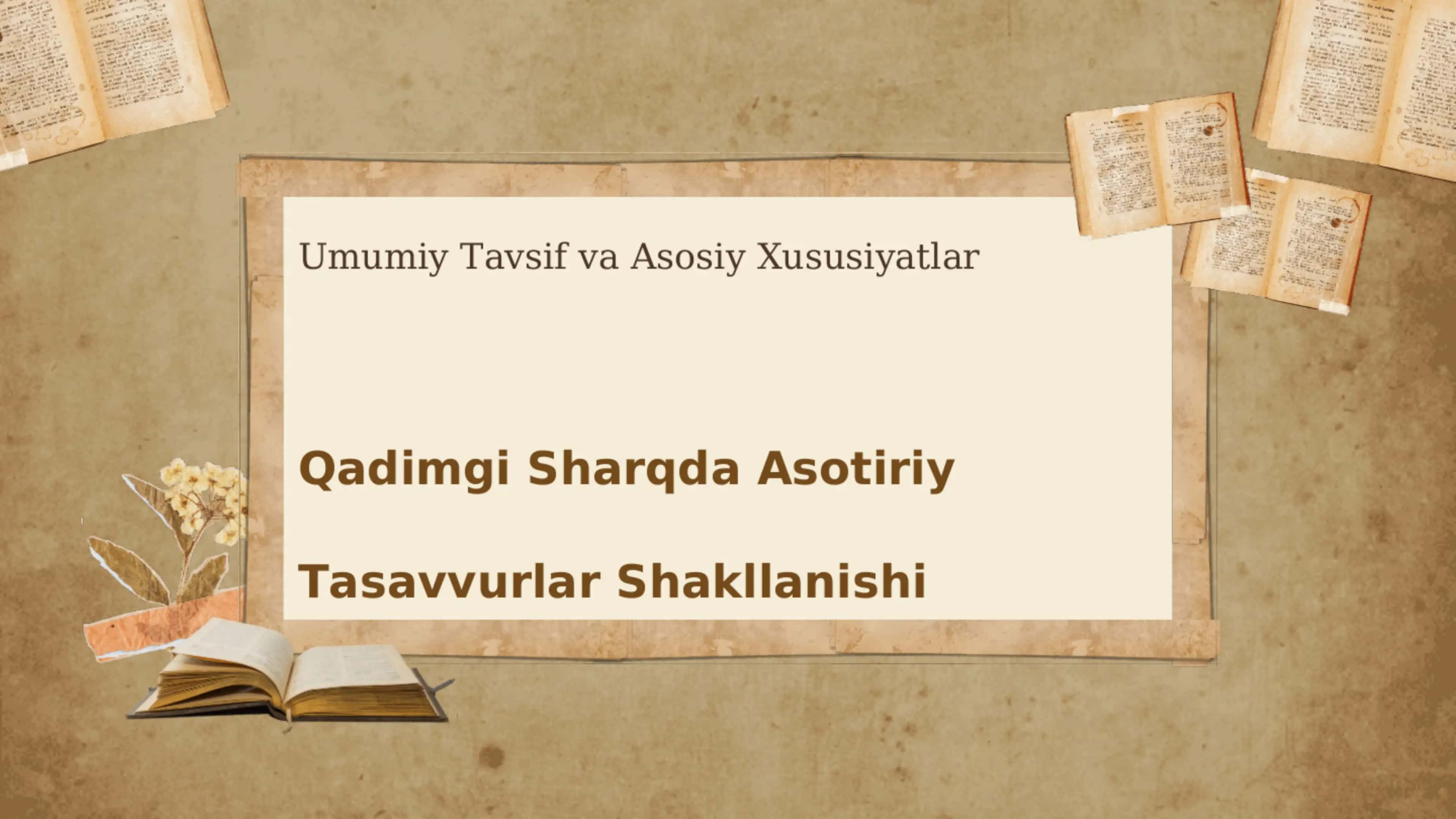 Sharq falsafasi 3