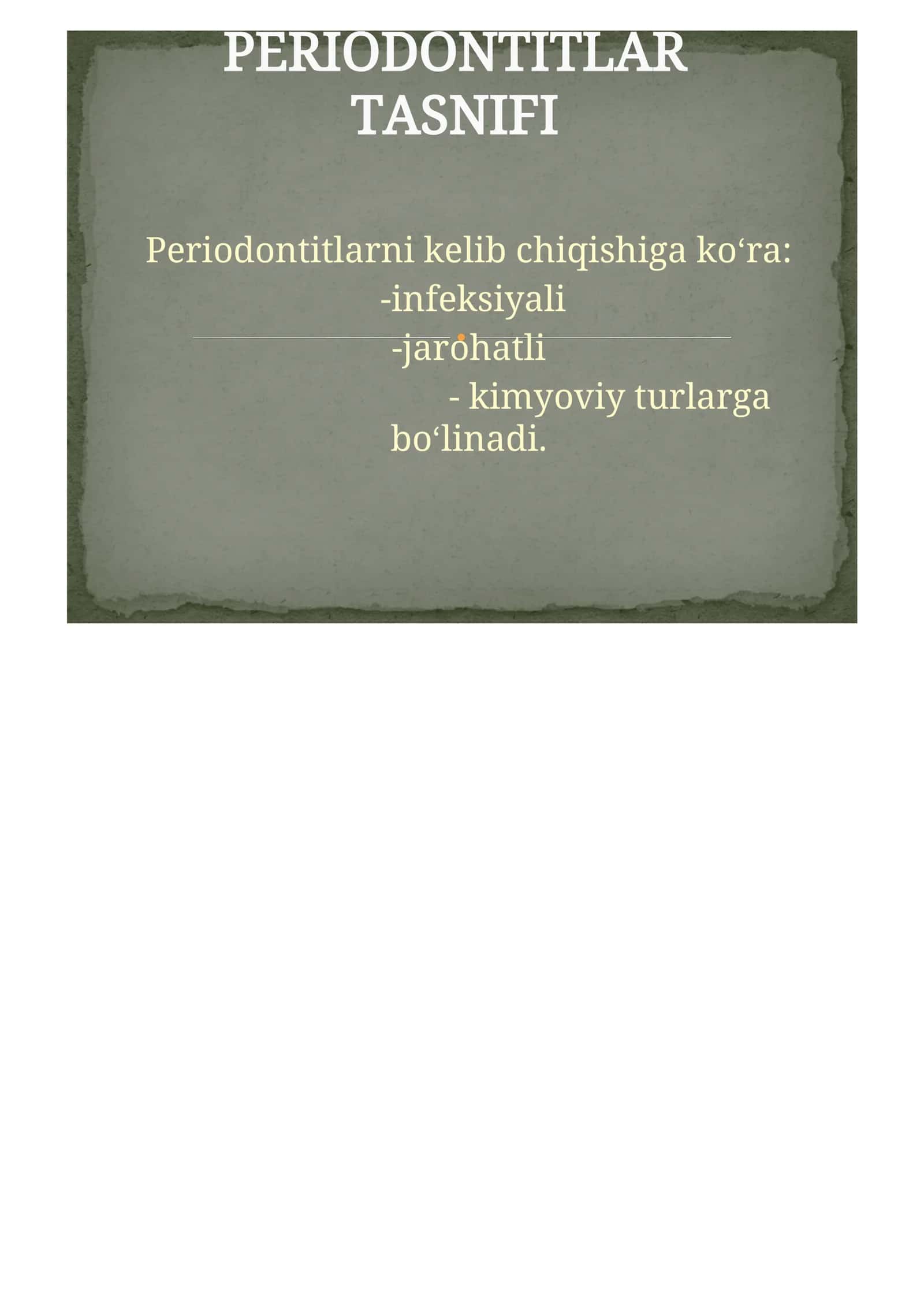 Periodontitlar 3