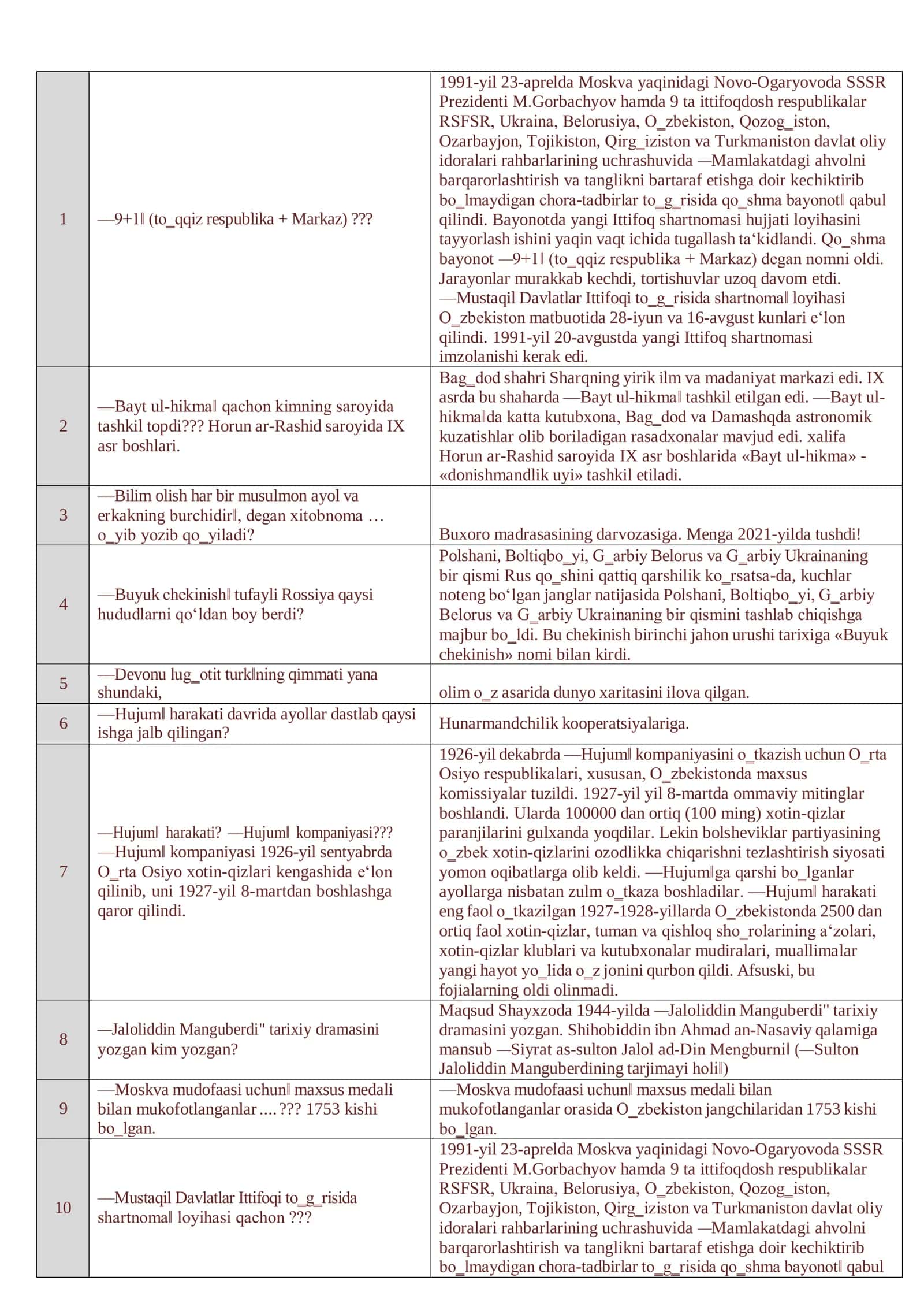 Tarix attestatsiya 3
