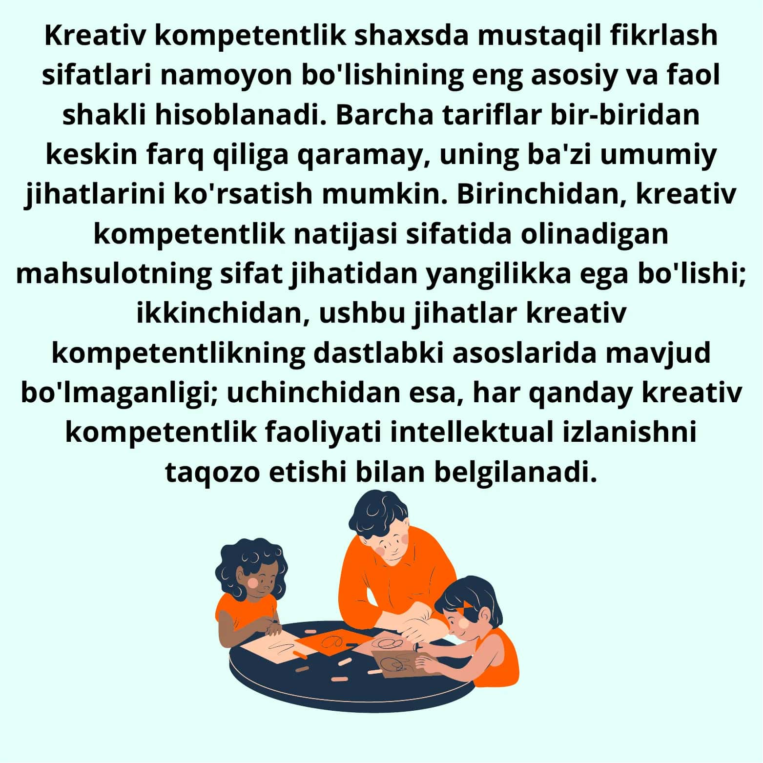 O'QUV TOPSHIRIQLARINI ISHLAB CHIQISHGA KREATIV YONDASHUV 3