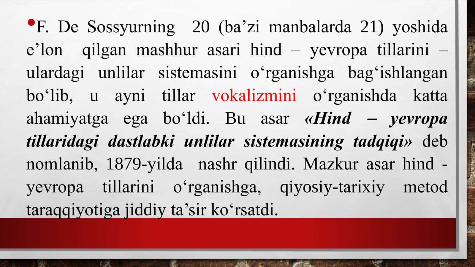 SOSSYUR TA'LIMOTI VA STRUKTURALIZM 3