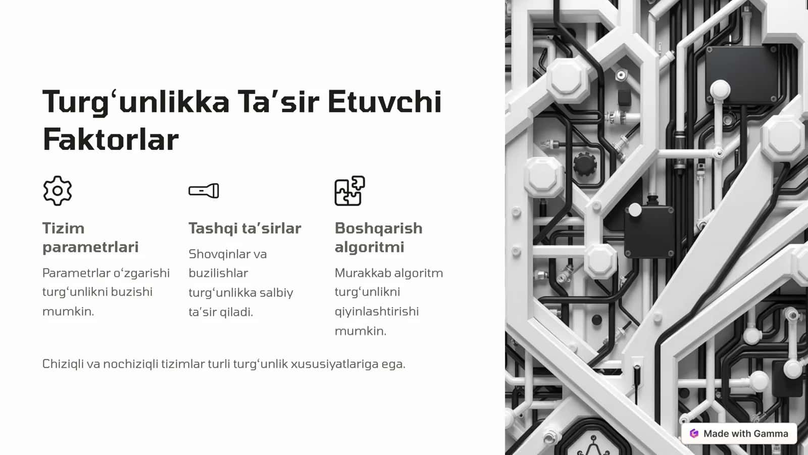 Avtomatik Boshqarish Nazariyasida Turg'unlik 3