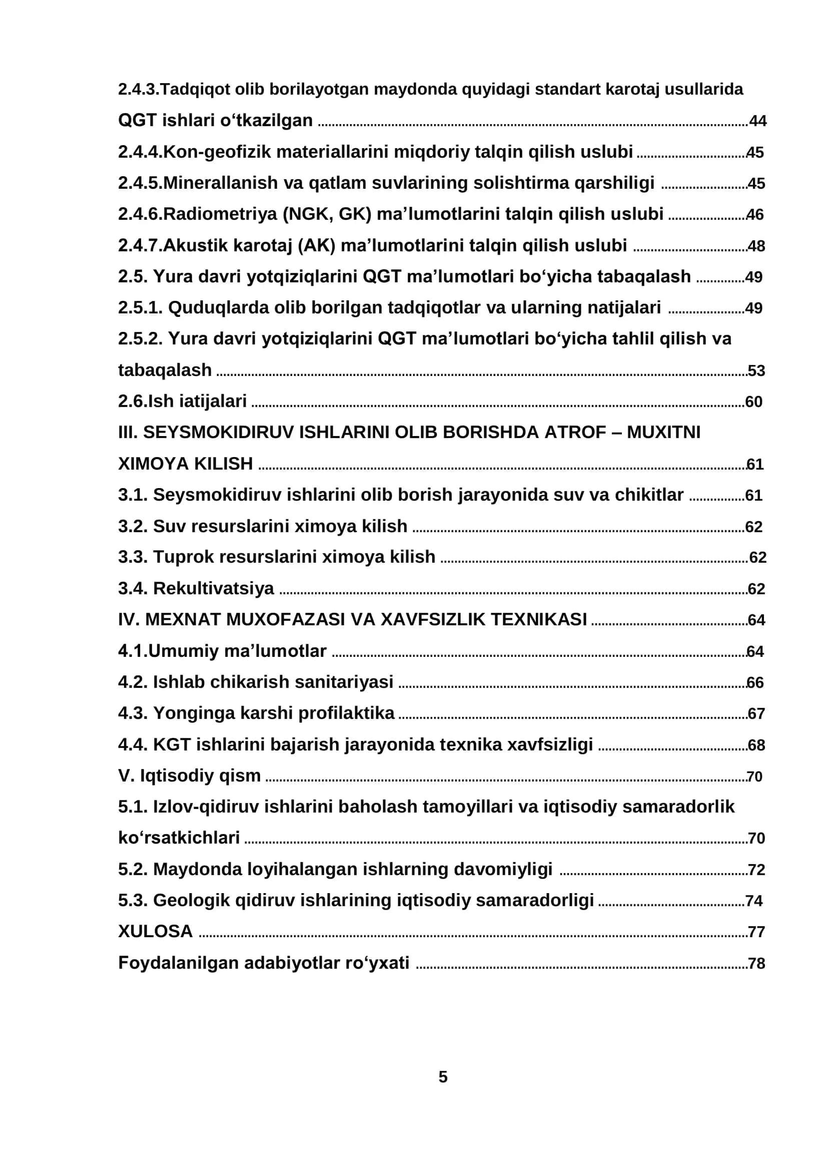 To’rsari konida geologic qidiruv va quduqlarning geofizik tatqiqot ishlarining samaradorligini aniqlash 3