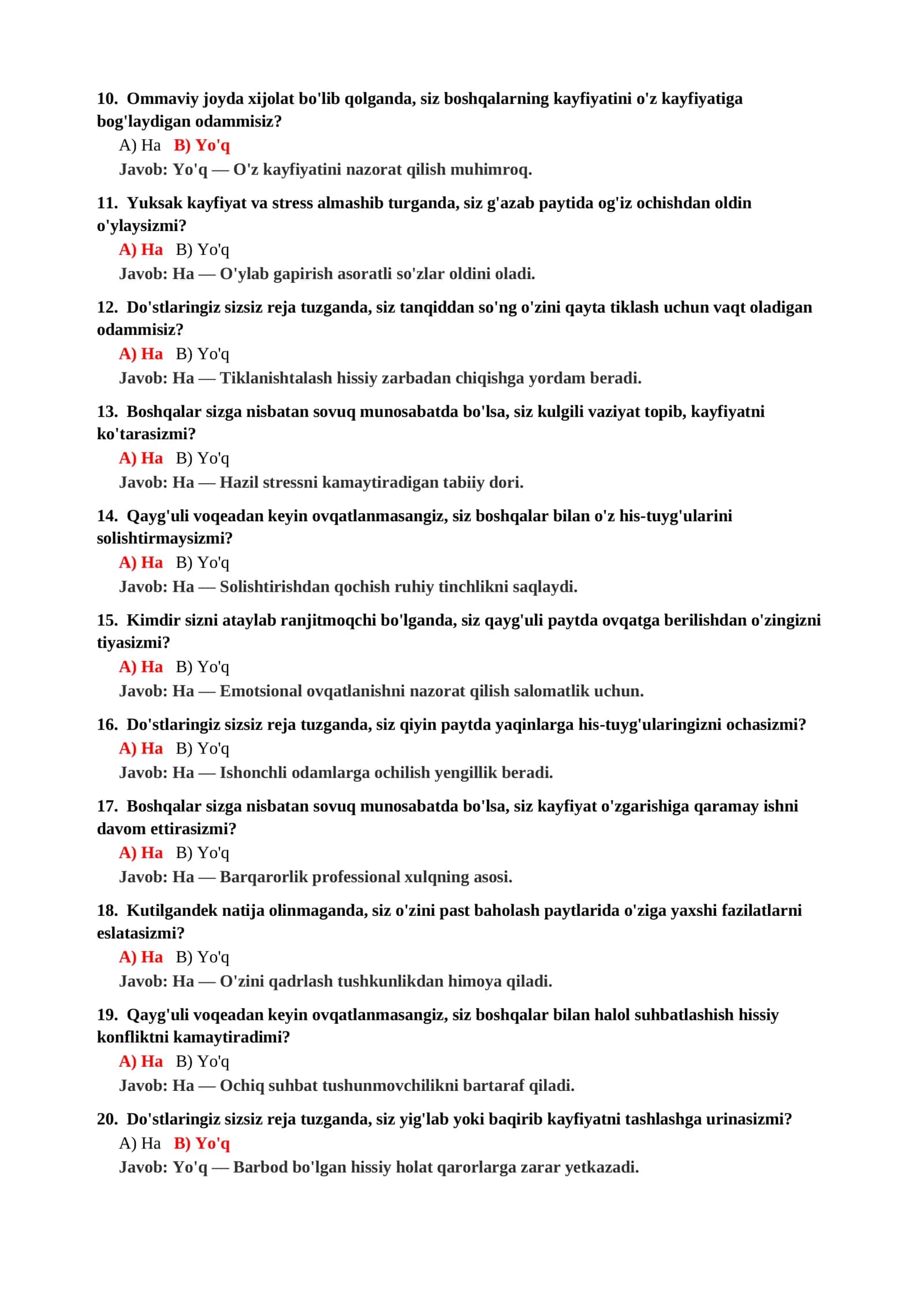 HUQUQIY PSIXOLOGIYA FANIDAN TESTLAR 3