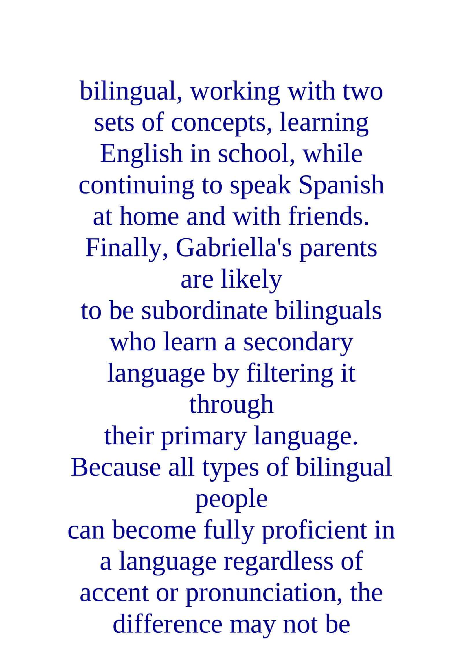 Language Ability and Bilingualism Types 3