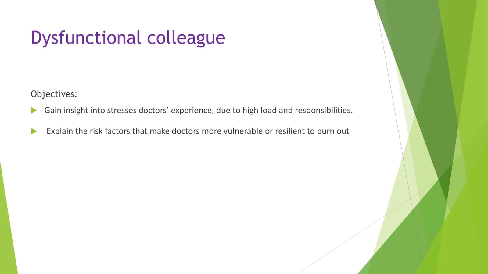 Psychological Care in Medical Setting 3