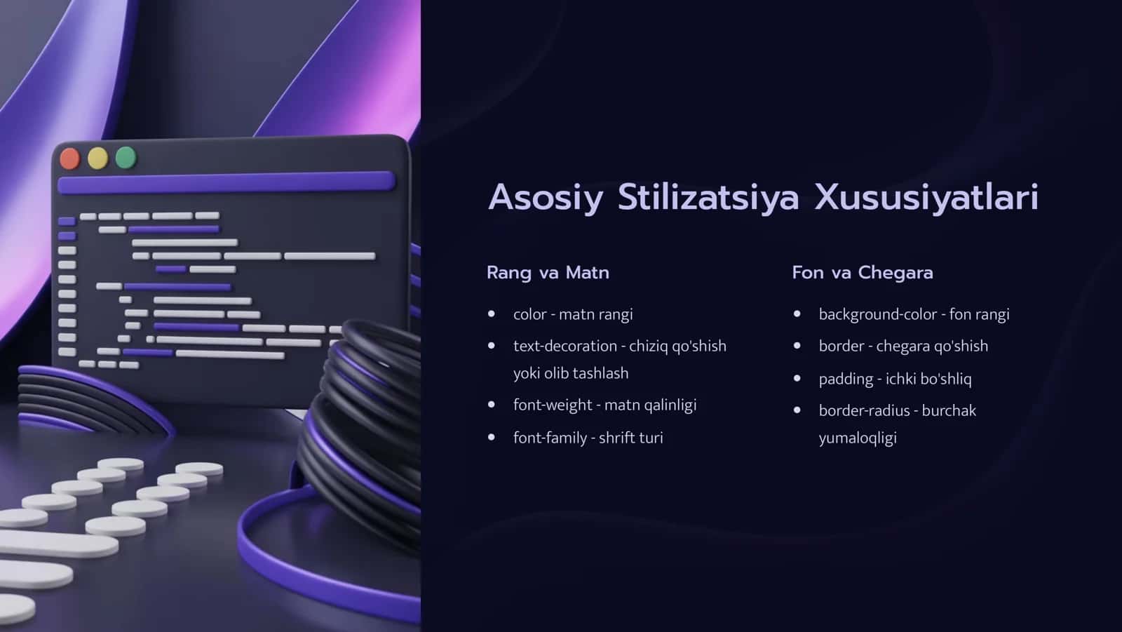 CSSda Havolalar bilan Ishlash 3